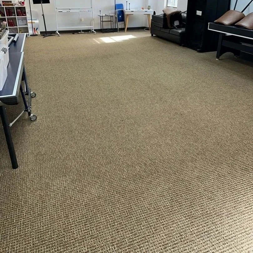 Stains removed during ServiceMaster carpet cleaning service
