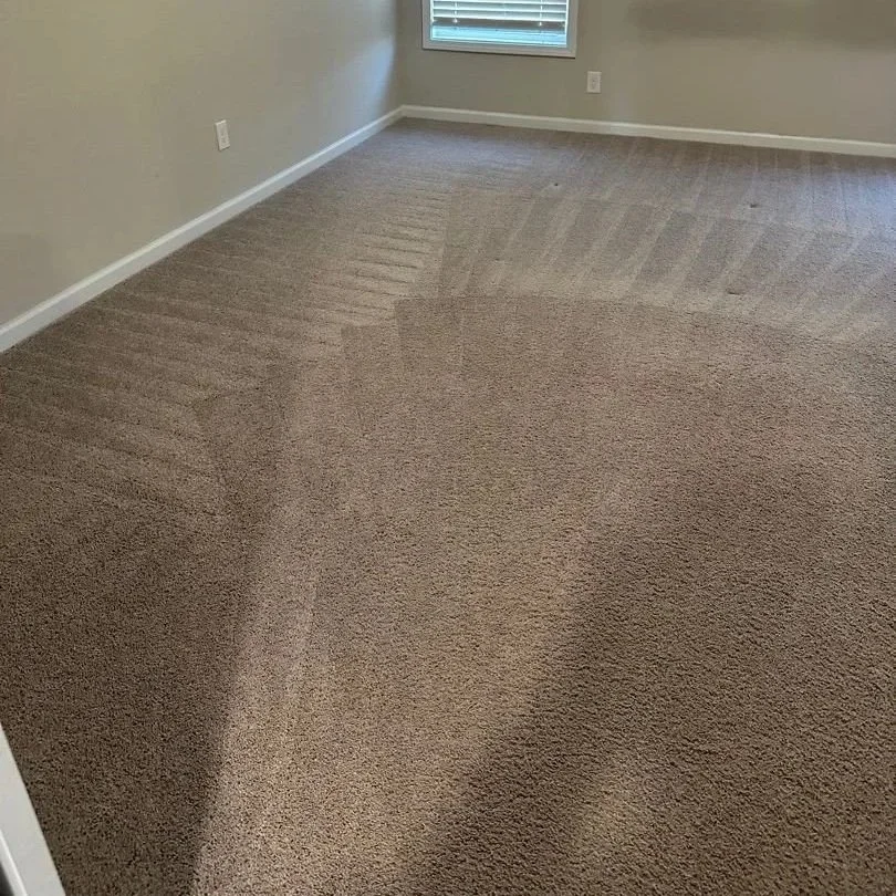 Bedroom carpet after ServiceMaster carpet cleaning