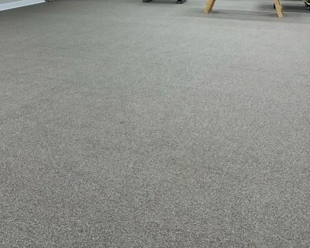 Carpet at Crooked Creek Baptist Church after ServiceMaster professional carpet cleaning performed