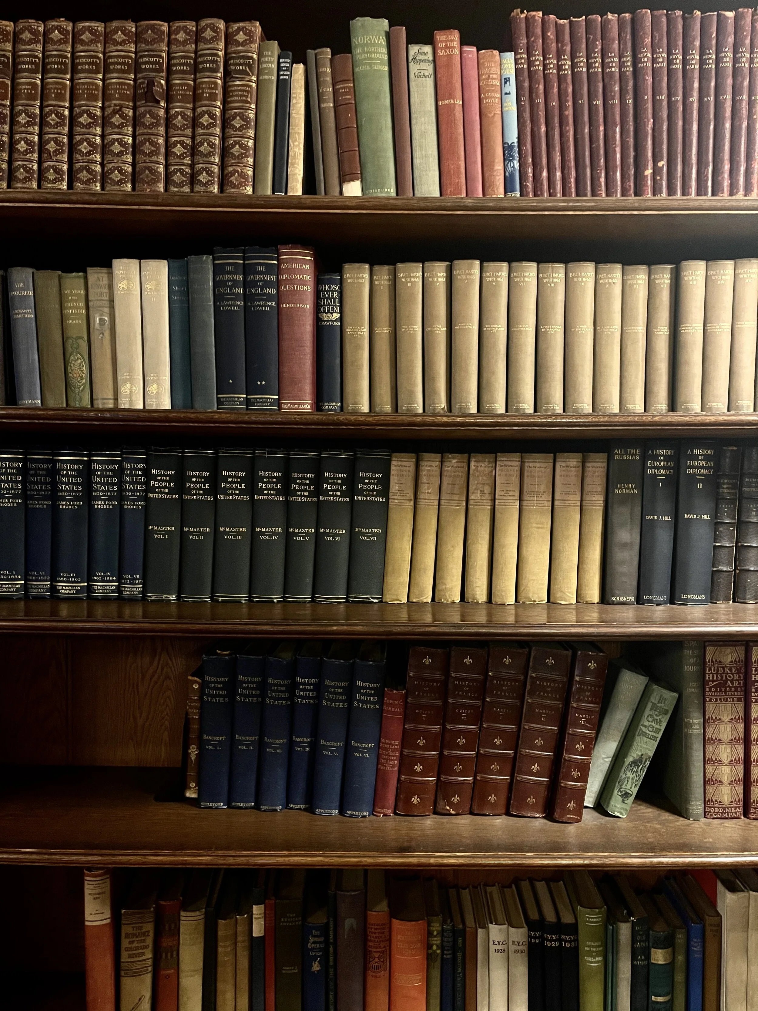 Anderson's book collection