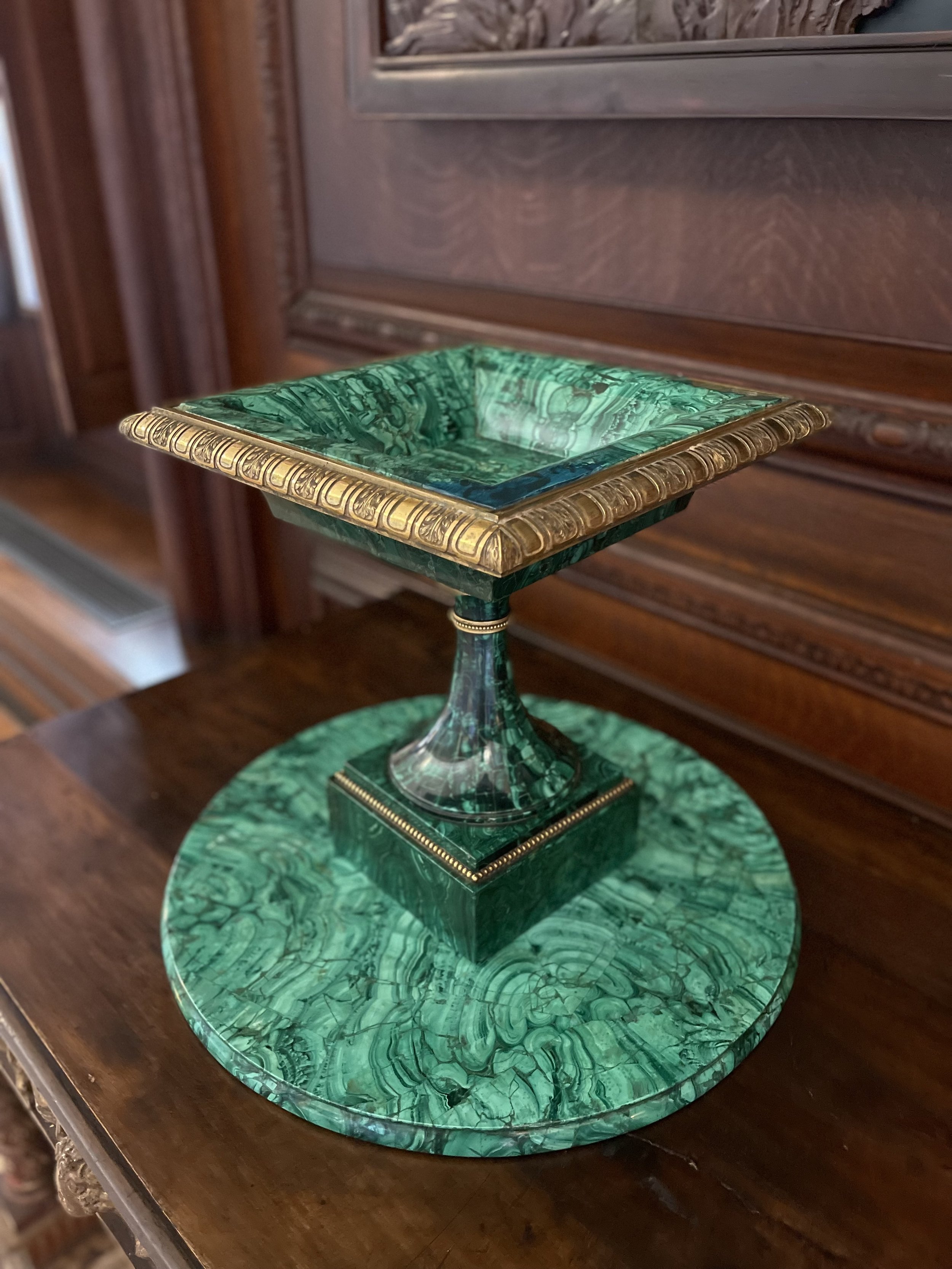 Malachite Urn