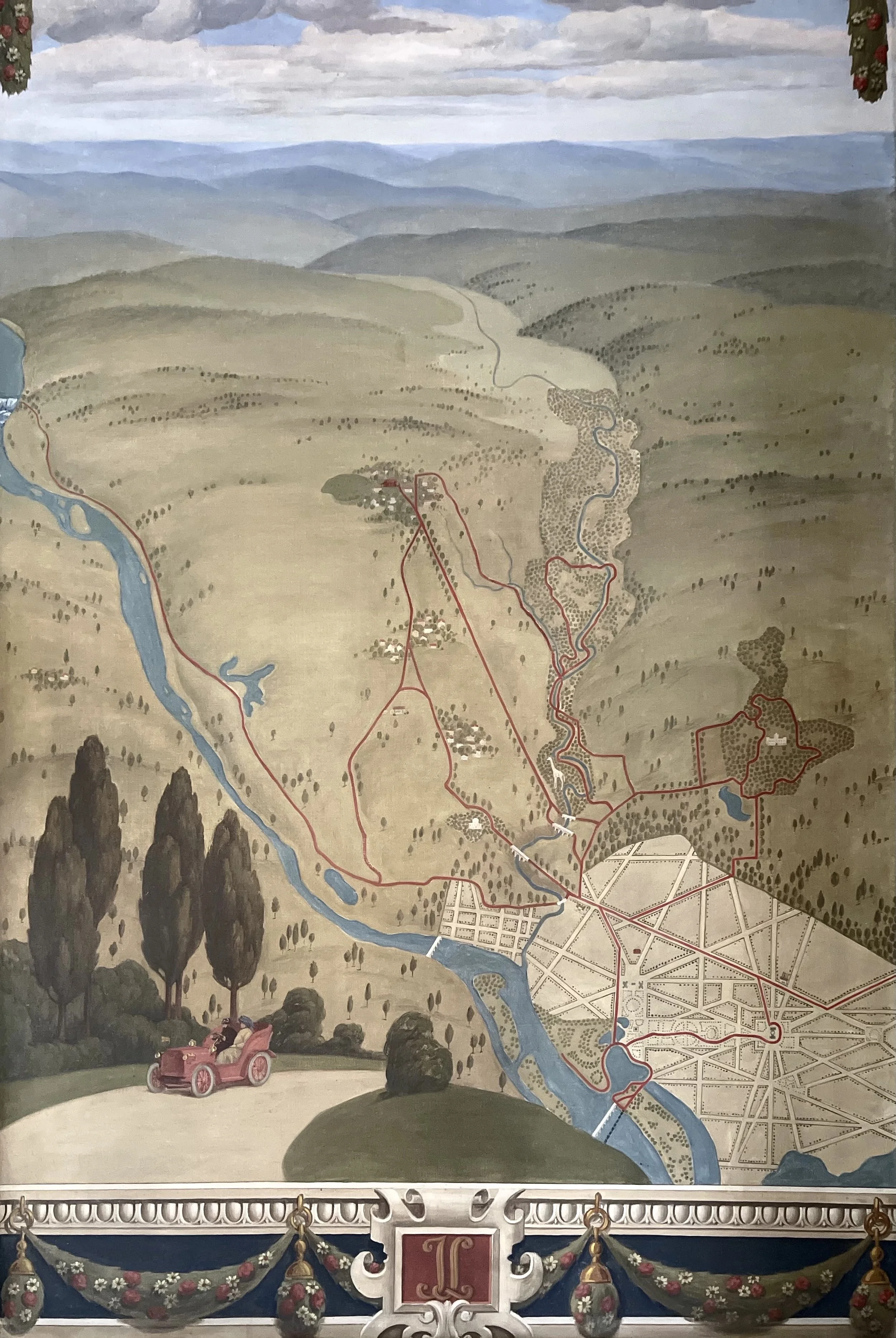 The Driving Maps (murals) of VA/DC 