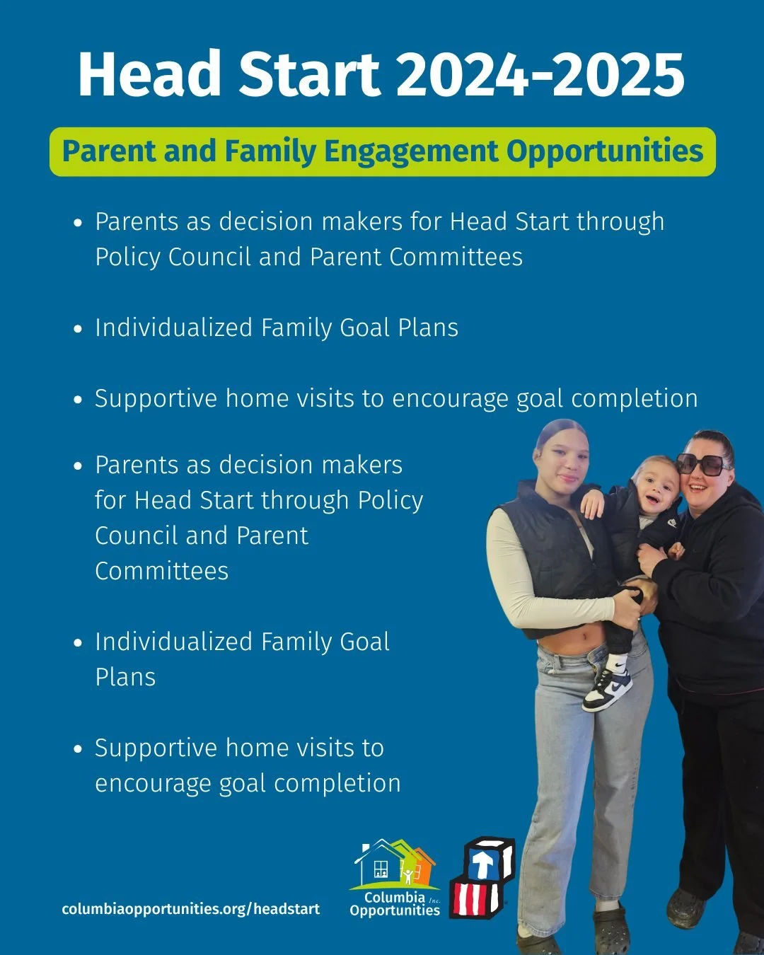 Parents are a child's first and best teacher! Want to read our Head Start 2024-25 Annual Report? 🔗 in bio for our website.

#headstart #headstartworks #columbiacountyny