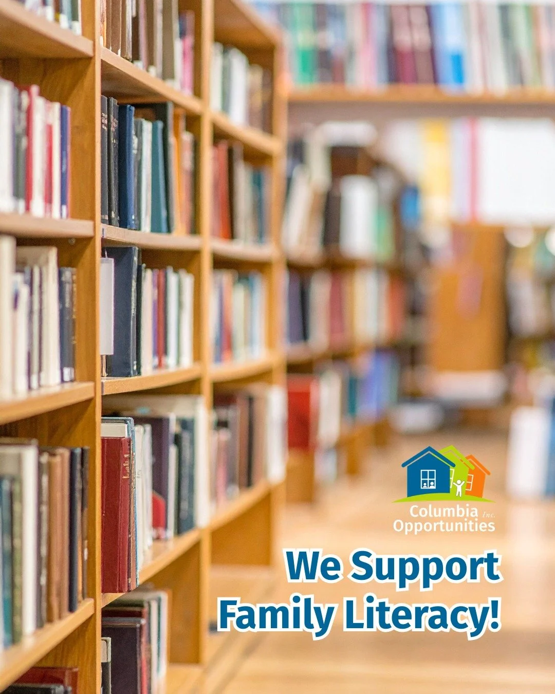 📚 Do you know about our Family Literacy Program? It supports and guides adult, teen, and child learners to meet their educational and vocational goals. The program creates a supportive learning environment at home and in the community for everyone i