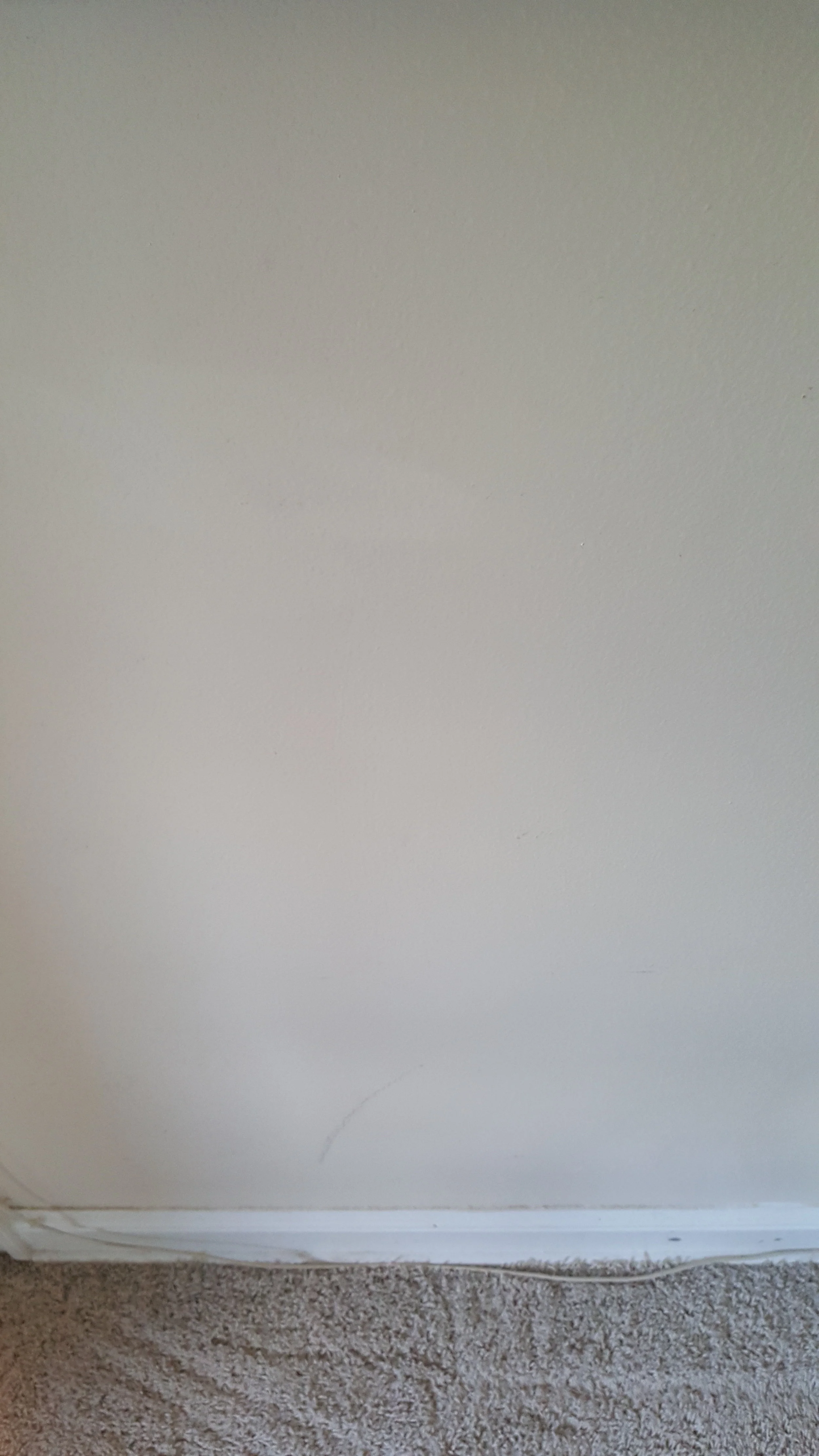 I left the mark at the bottom in this photo so you the reader can see that it is indeed the same wall.