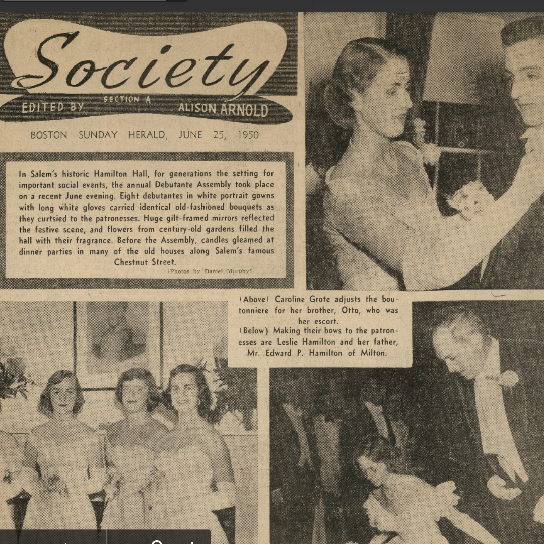 1950: Salem Society