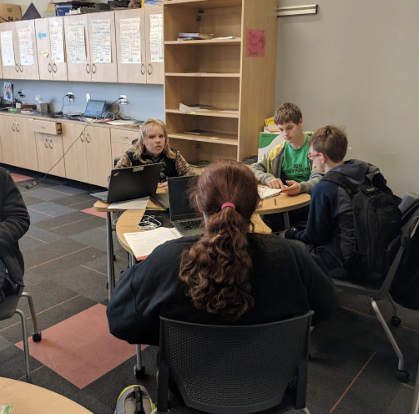 Student-led Critical Friends group.