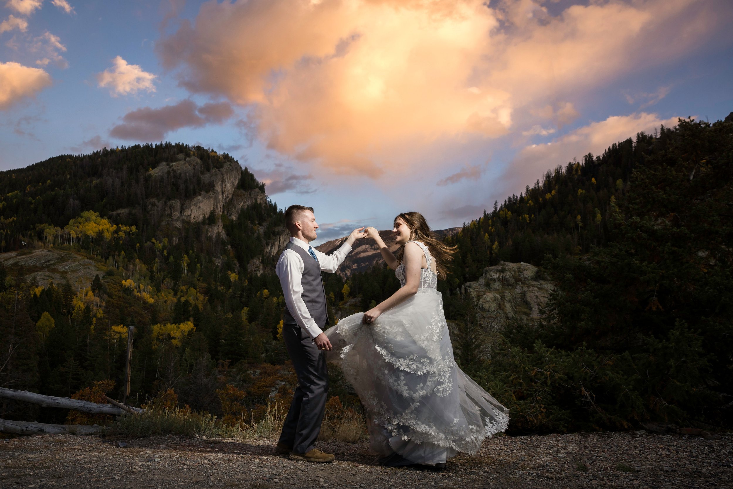 Dancing in the mountains