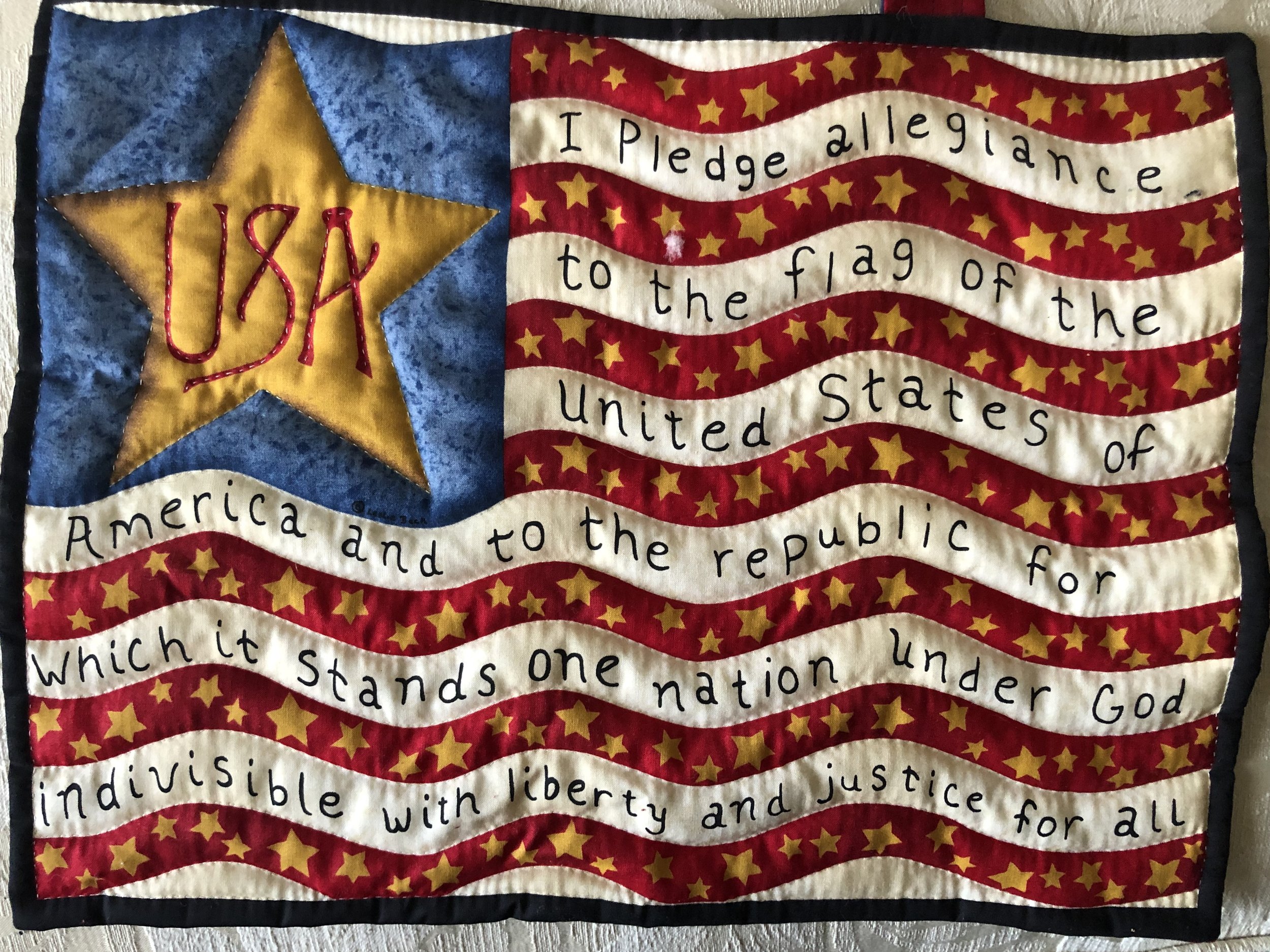 What similarities do you see between pledging allegiance to a flag, reciting a prayer, or reciting the Toastmaster’s Promise?