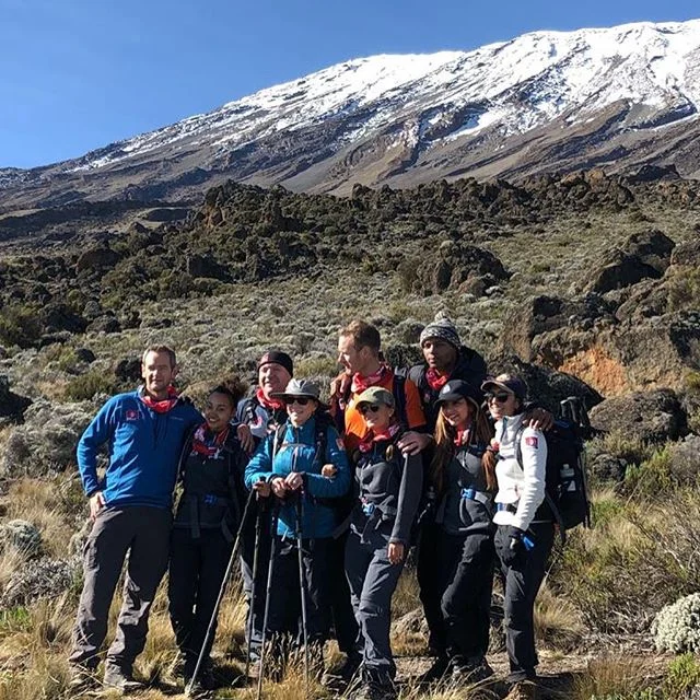 Ready to make the climb. Don&rsquo;t forget to donate!