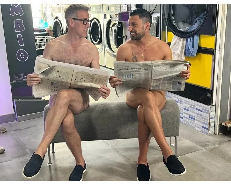 We had a few laughs recording Anton &amp; Giovanni&rsquo;s Adventures in Spain. 

Starts Monday 18th March. 9pm. 
BBC 1 and iPlayer. 

@mrantondubeke @giovannipernice 

#bastwickaudio #locationsound #uksoundrecordist #antonandgiovannisadventuresinspa