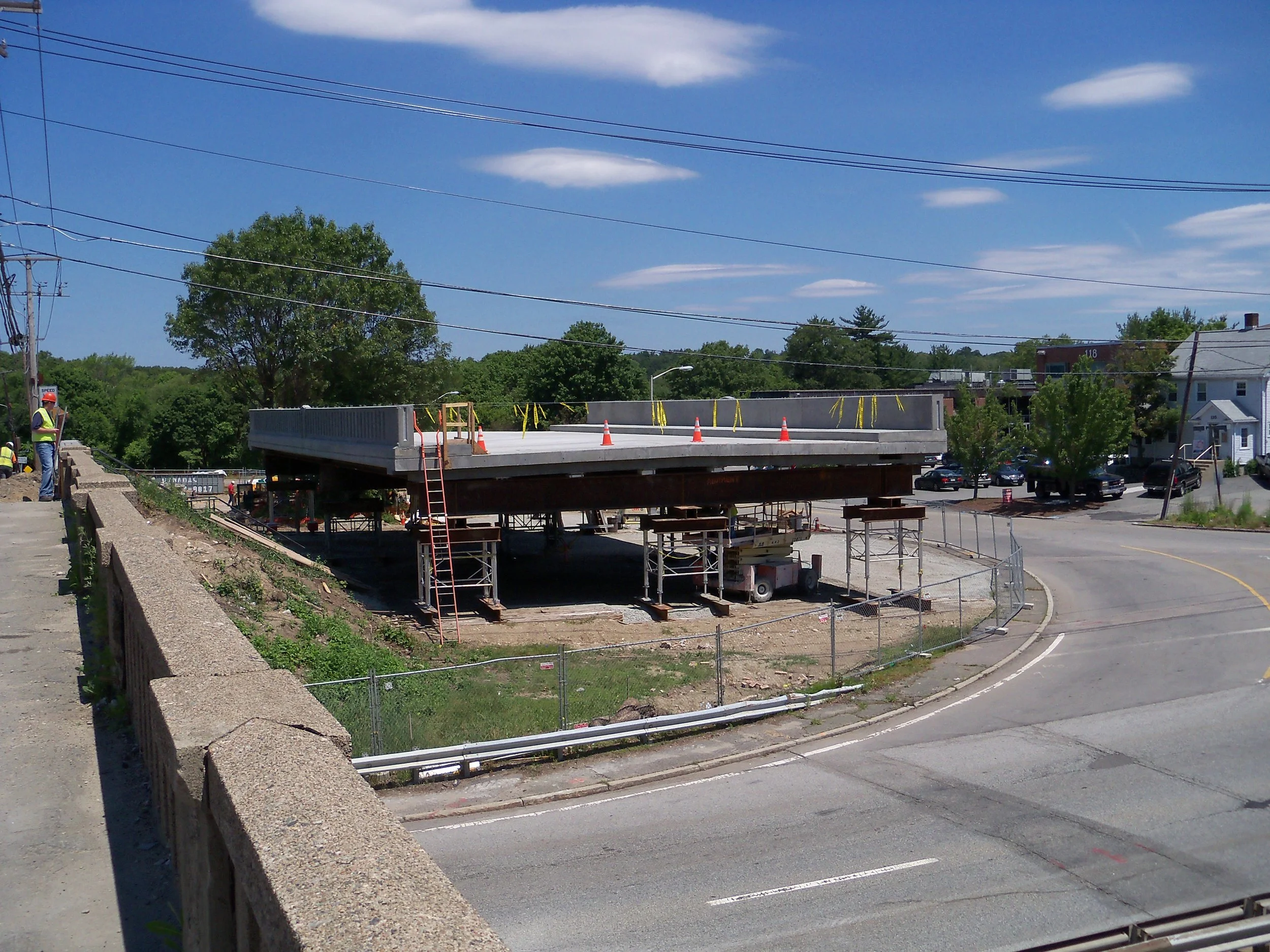 Wellesley Cedar Street SPMT Move