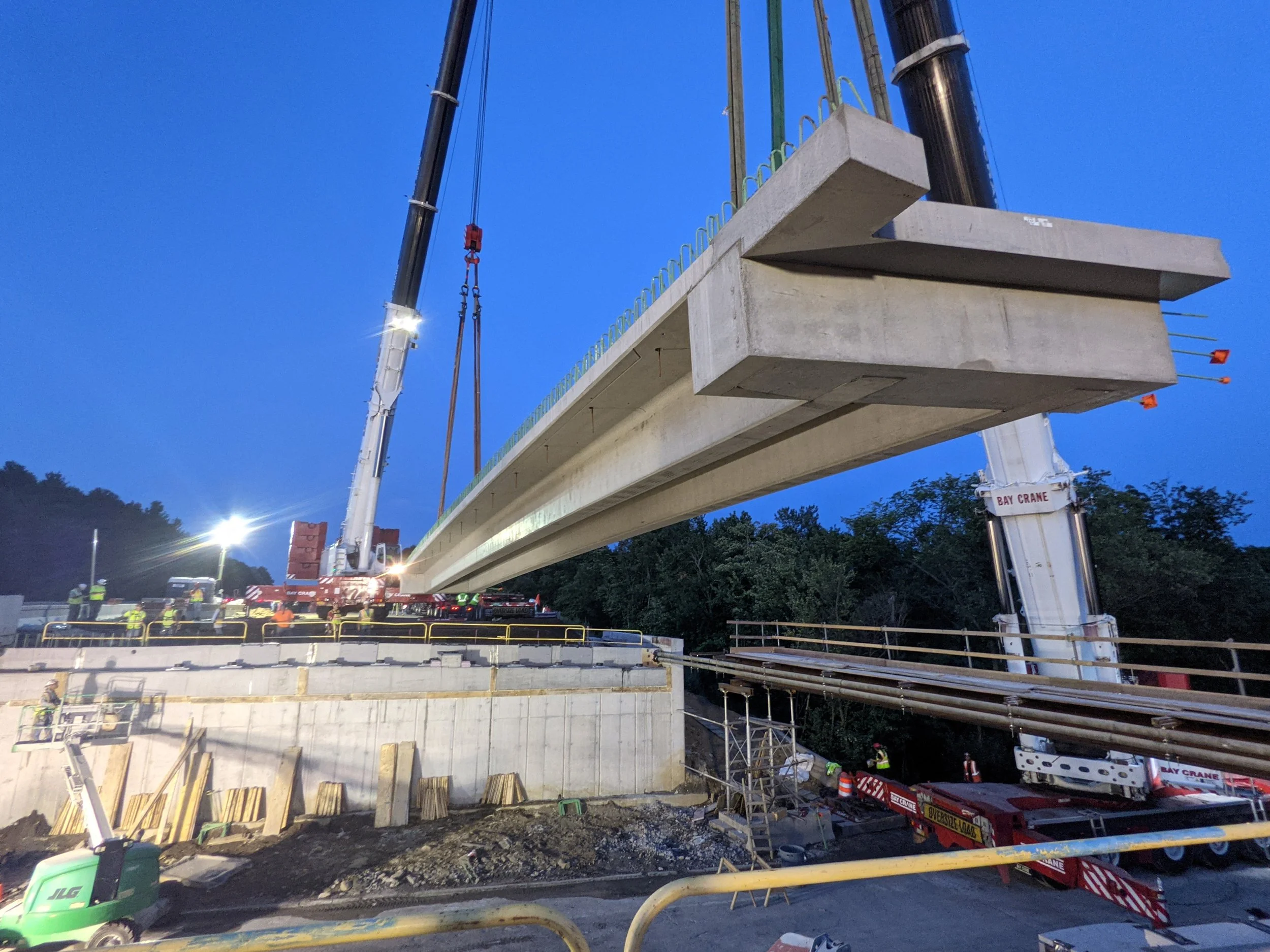 Acceler-8 Next D Beam Erection