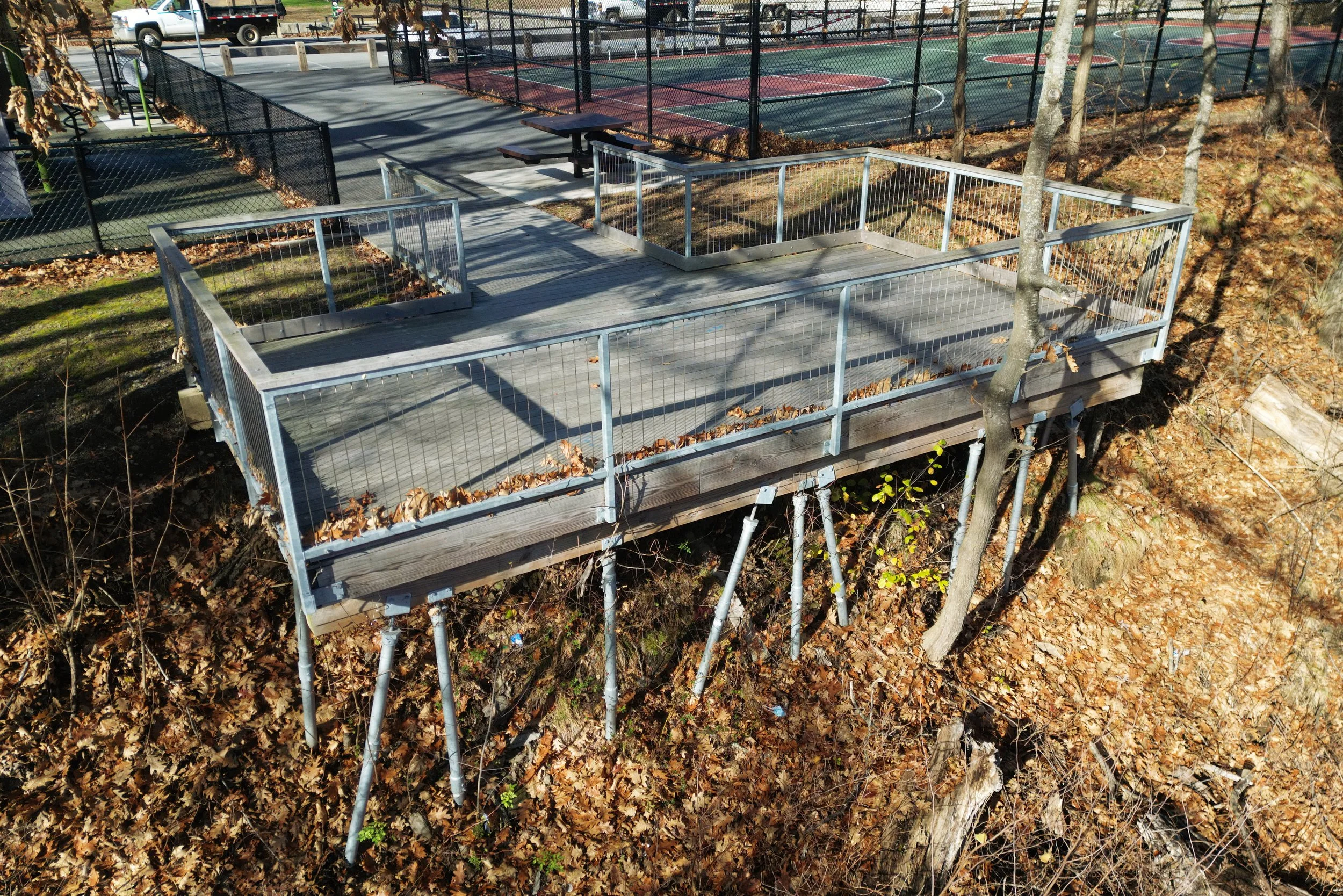 Worcester Hadwen Park Observation Platform