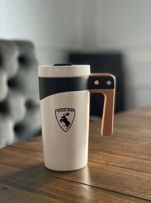 Volvo Merchandise. Carabiner Thermos Mug