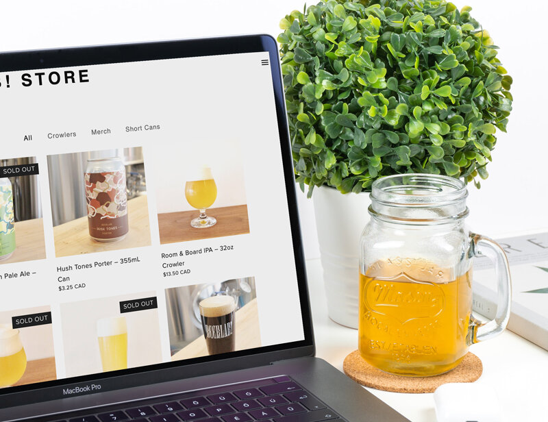 Beerlab! Ecommerce Website