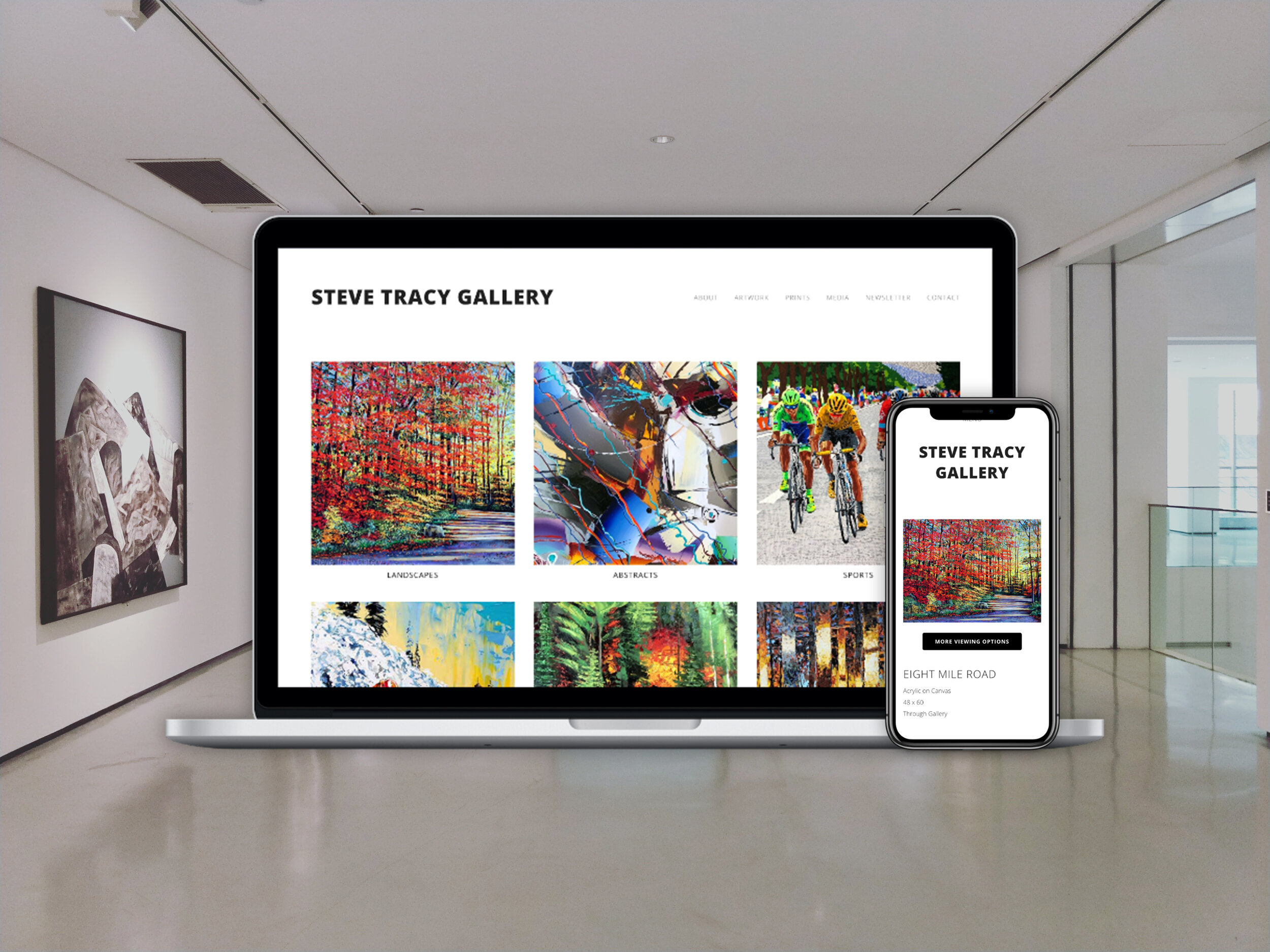 Steve Tracy Gallery Website 