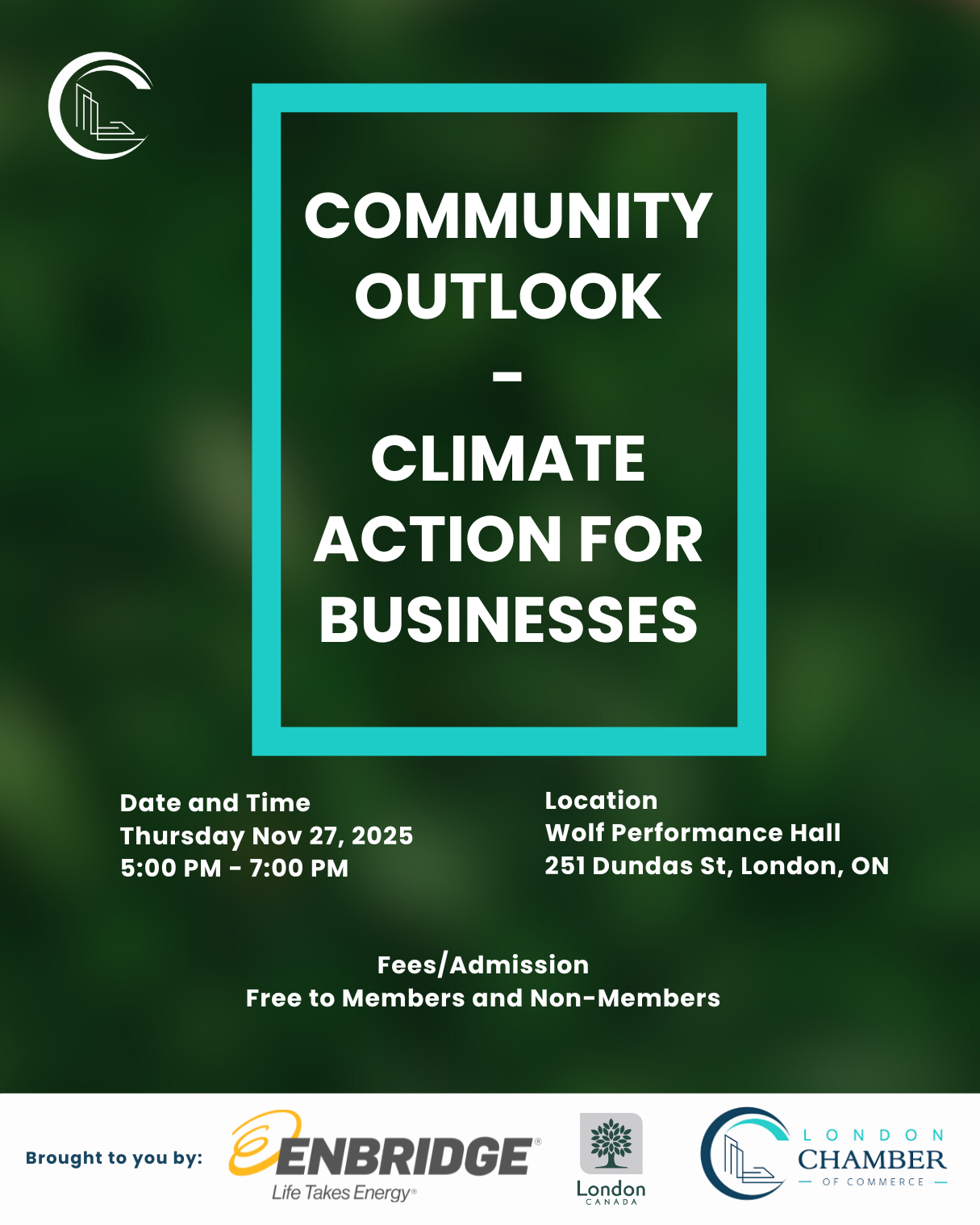 I am Speaking at Community Outlook - Climate Action for Businesses