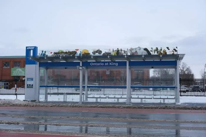 London’s Rapid Transit Shelters are getting a splash of local art by Katie Wilhelm