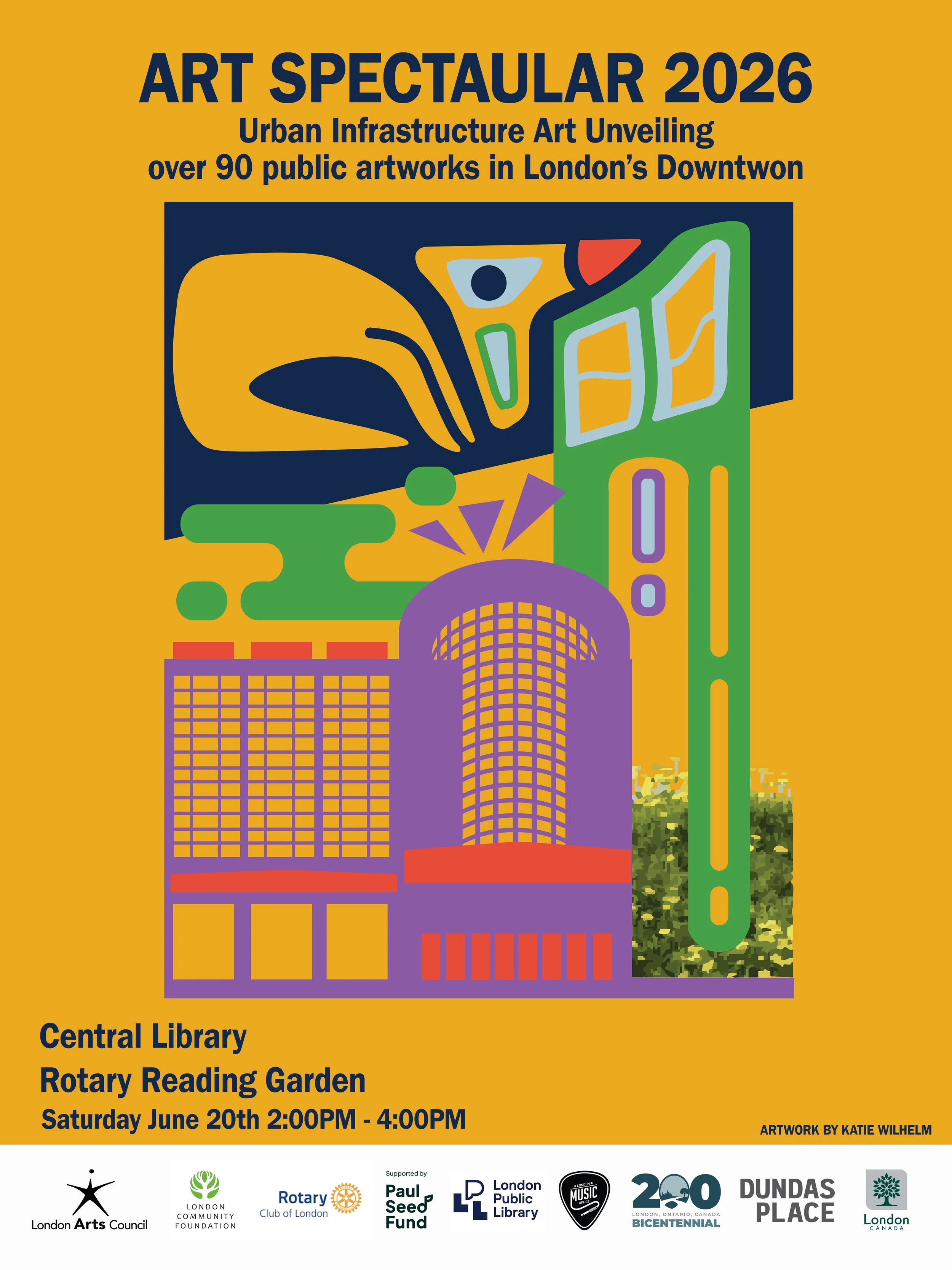 Public Art Unveiling for the Dundas Place Public Art Project