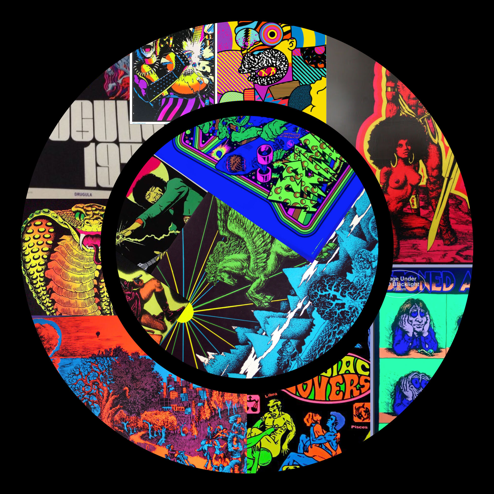 37. BLACKLIGHT POSTER POWER