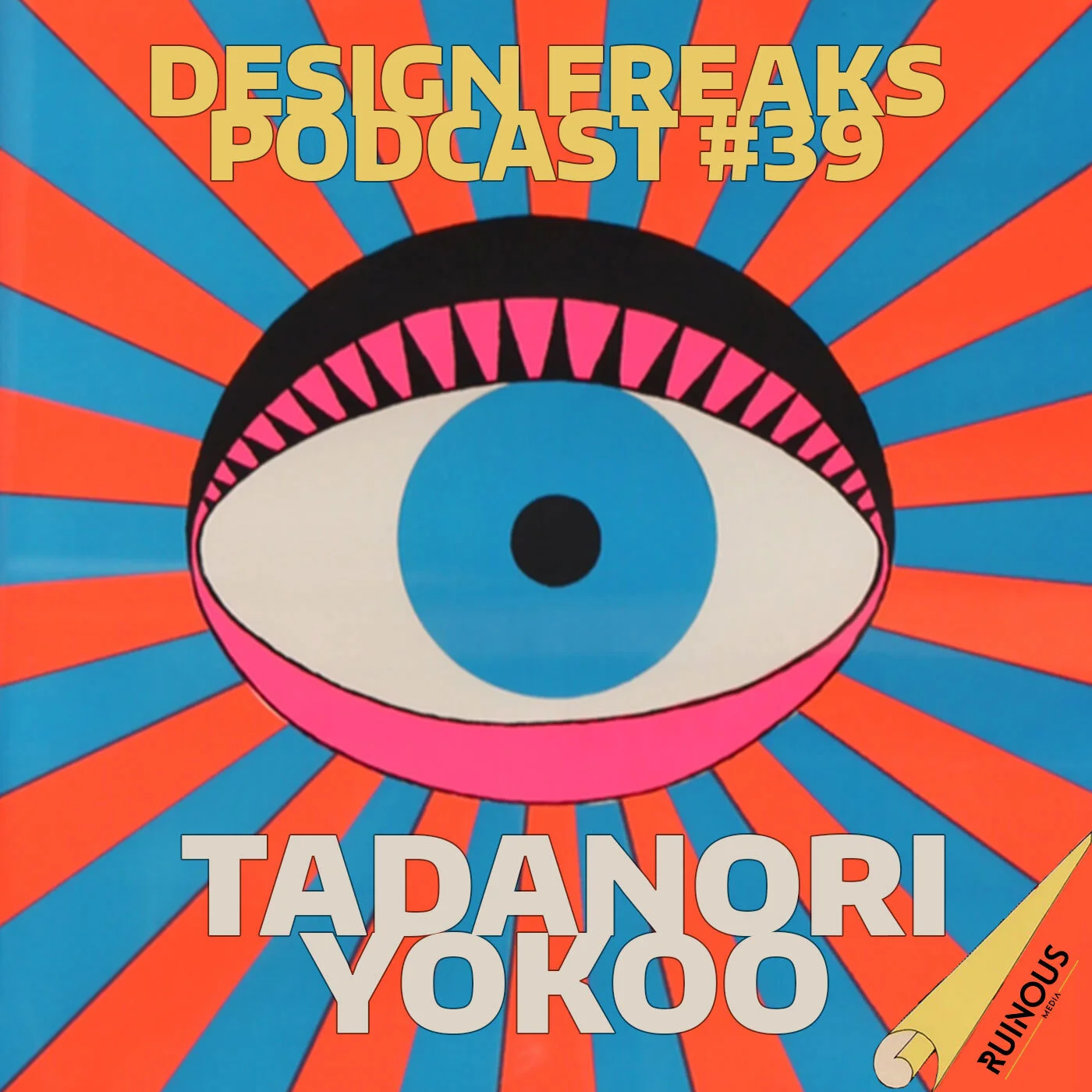 39. TADANORI YOKOO WITH PROFESSOR MELISSA