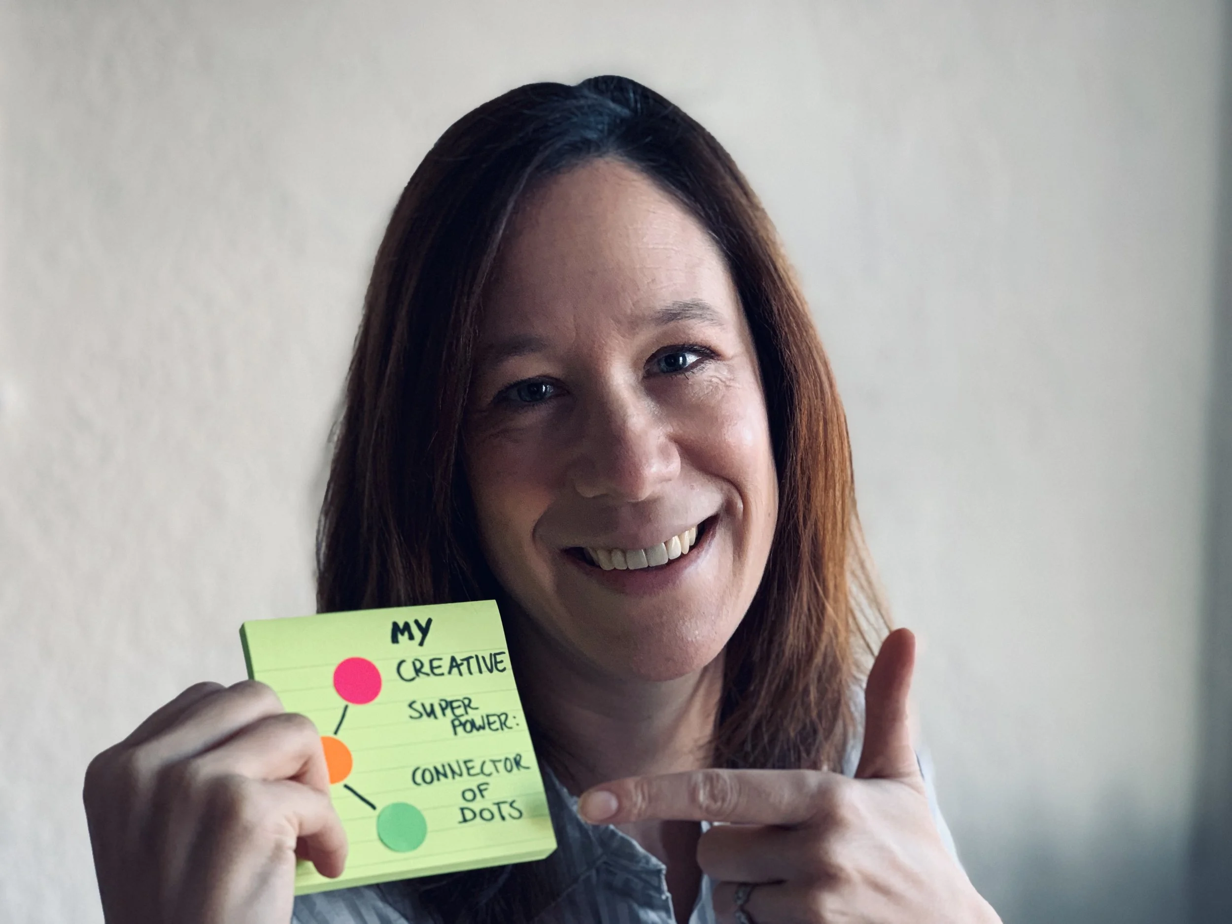 My creative super power is “connecting the dots”. What’s yours?
