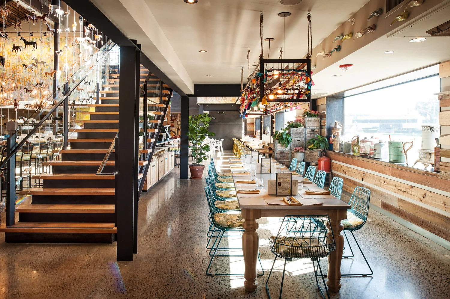 Interior photo of Cucina Enoteca in Del Mar, restaurant photography, editorial restaurant, interior photography