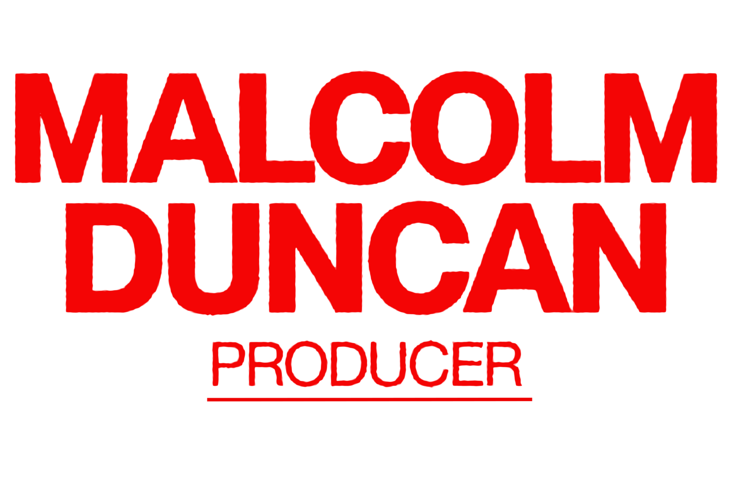 MALCOLM DUNCAN 