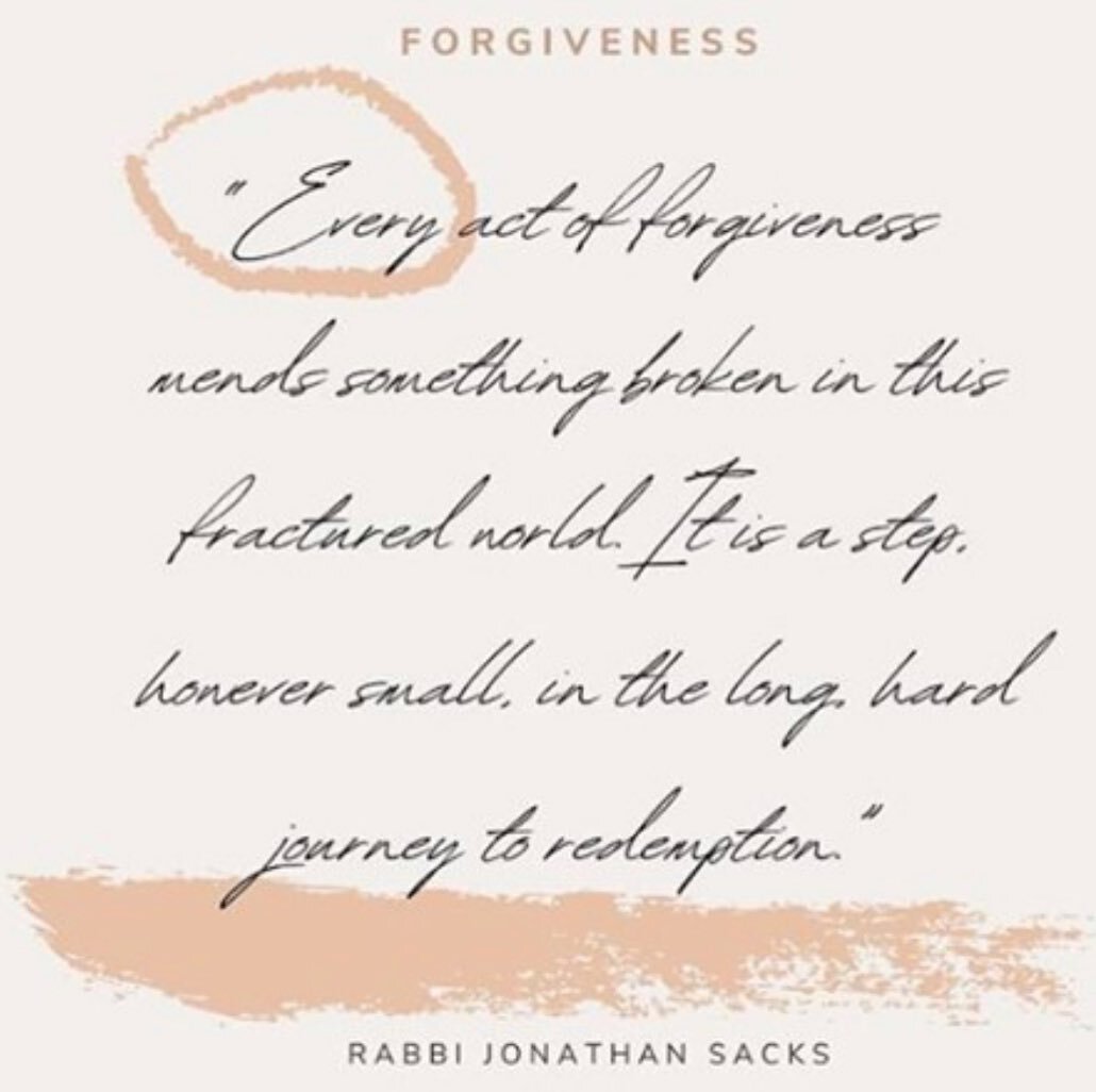 Forgiveness. Gmar Chatima Tova 
May you be inscribed in the book of life @spertusinst