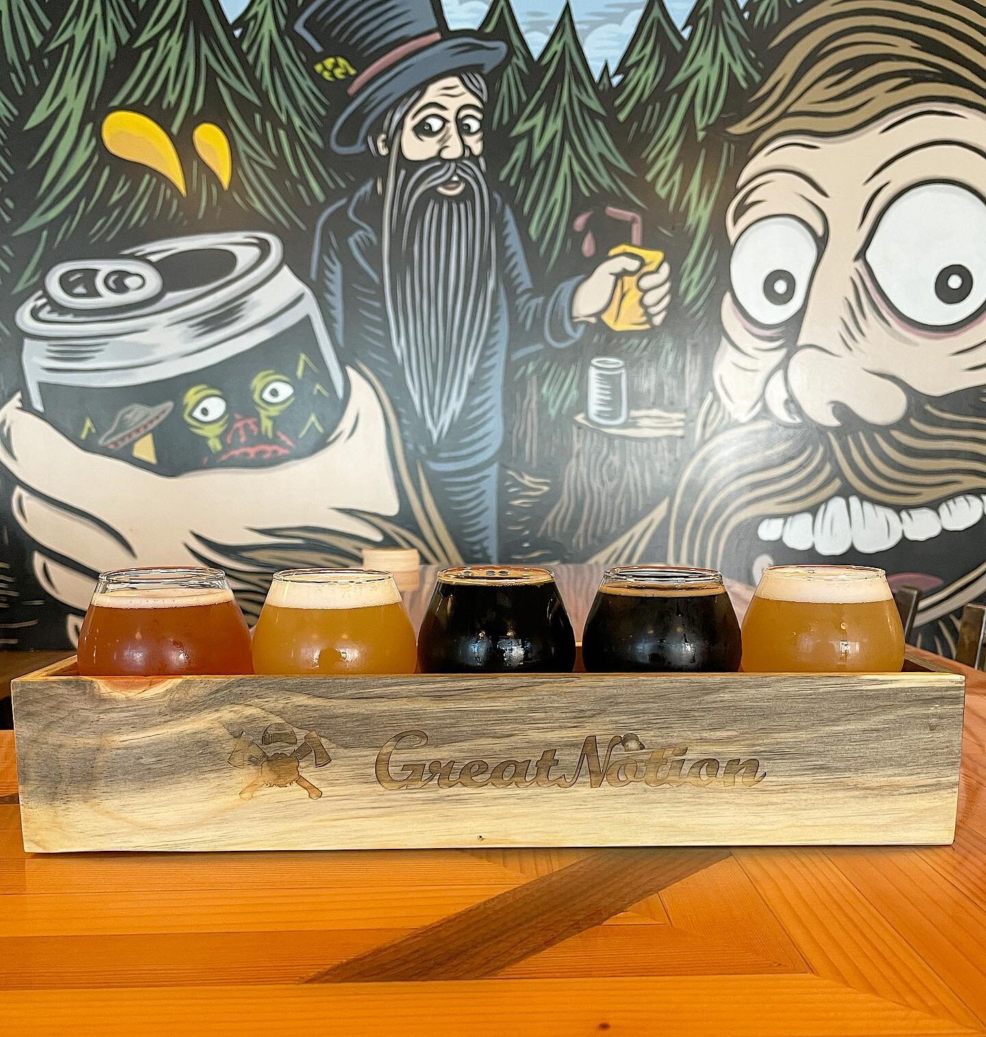 🚨 New blog is up: my beer &amp; travel guide for Portland, Oregon! 🥳 Check out the link in my bio or in my stories to see all of my PDX recommendations! 👀 I of course had to check out the other central Portland Great Notion location while I was vi