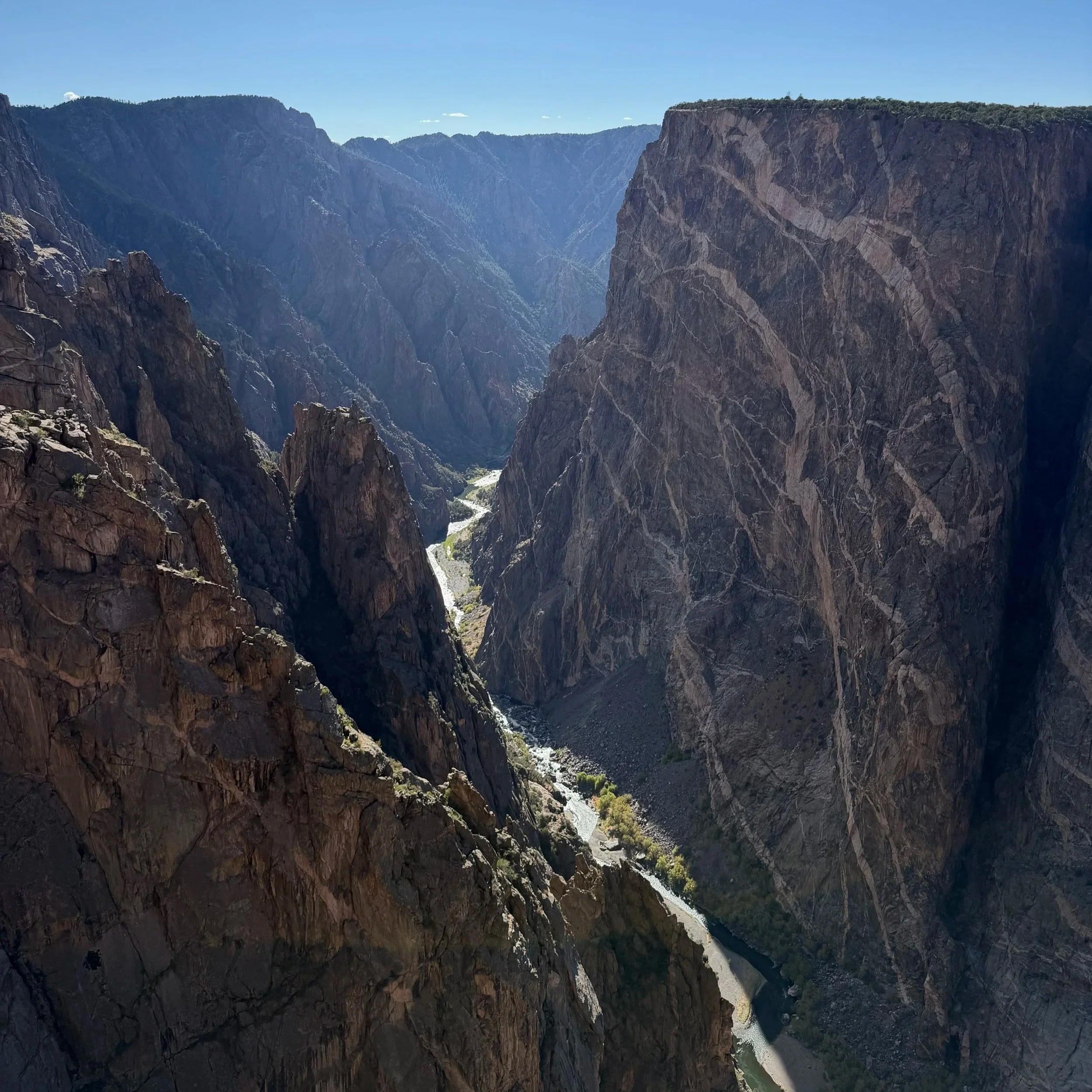 Black Canyon of the Gunnison Painted Wall