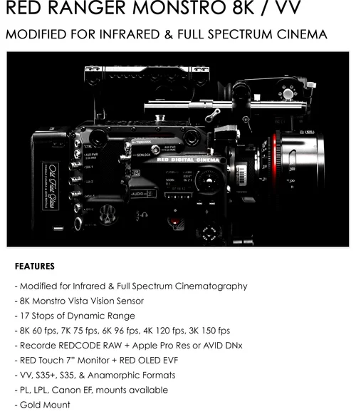 INFRARED CAMERAS — OLD FAST GLASS