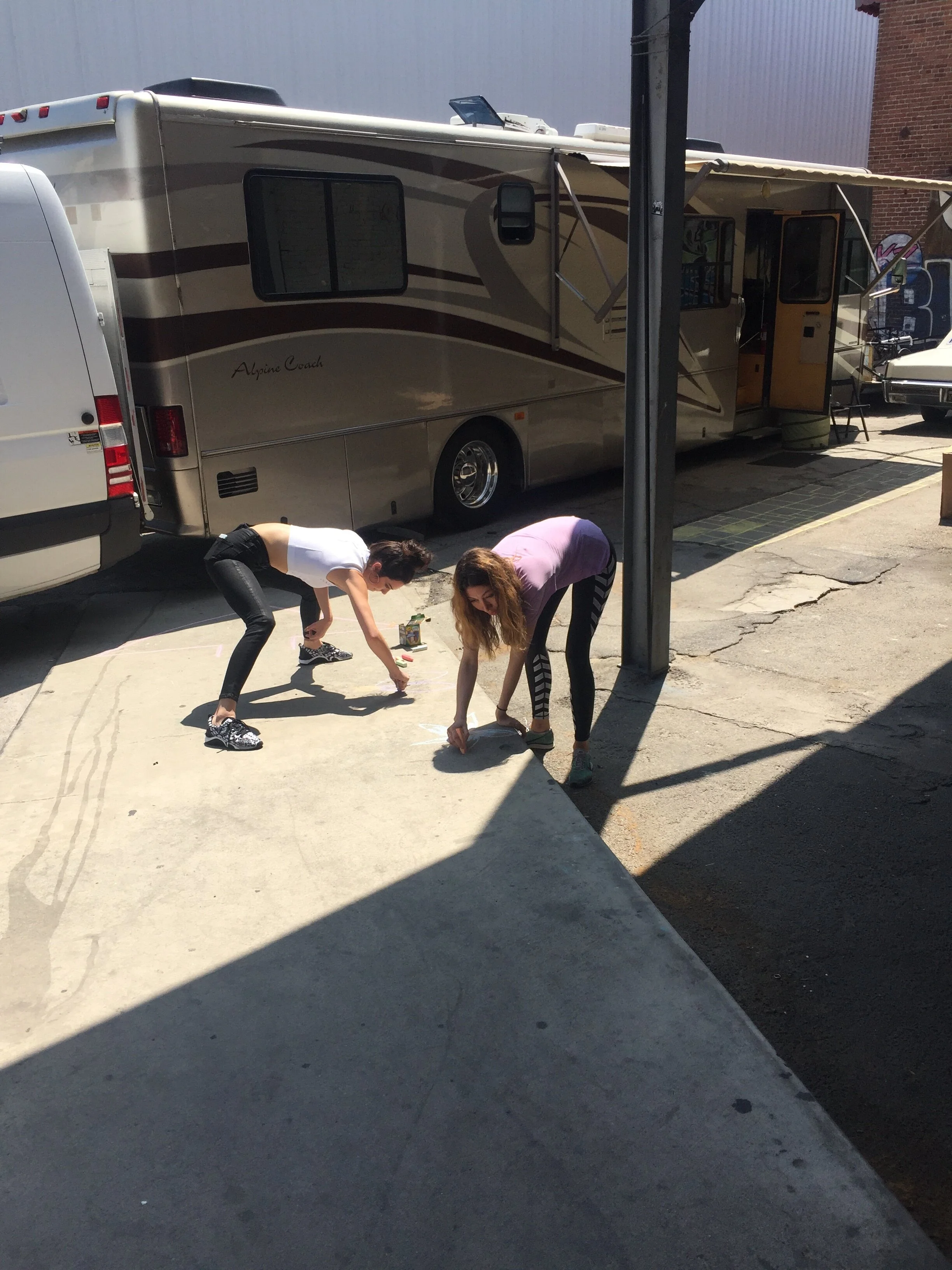 Kendell sidewalk chalk