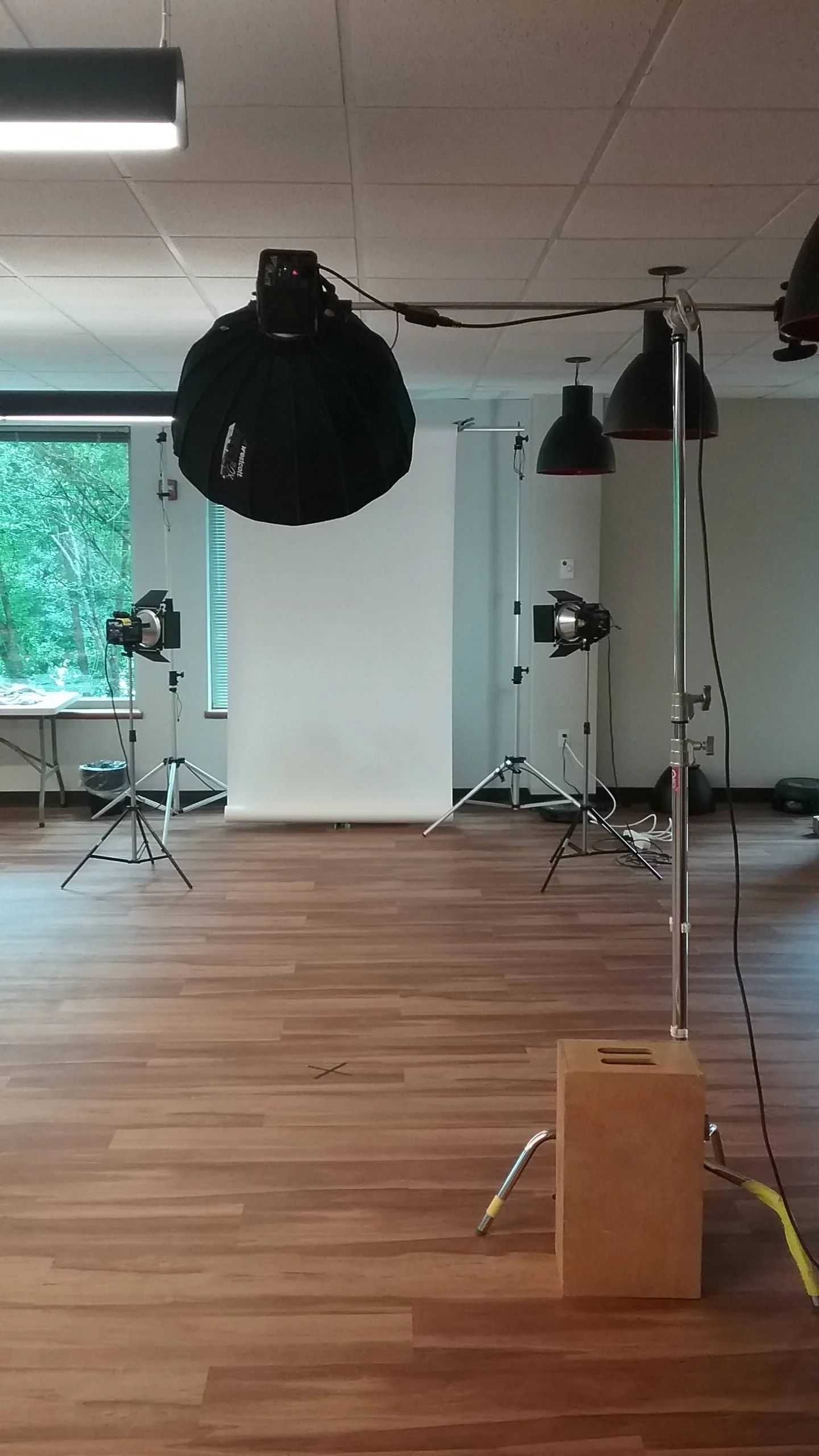 This is the setup for the head shots in this post. Clean and simple, it doesn’t take up much space and it can be done either on location at your place of work, or in my studio in Nashua NH.