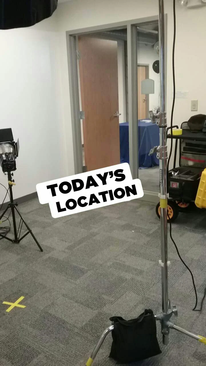 Our location - a small classroom