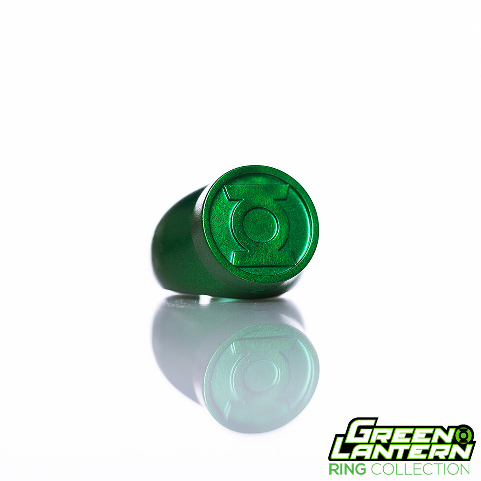Blackest Night Green Lantern Set of 10 Promo Power Rings 2009, DC NEW 