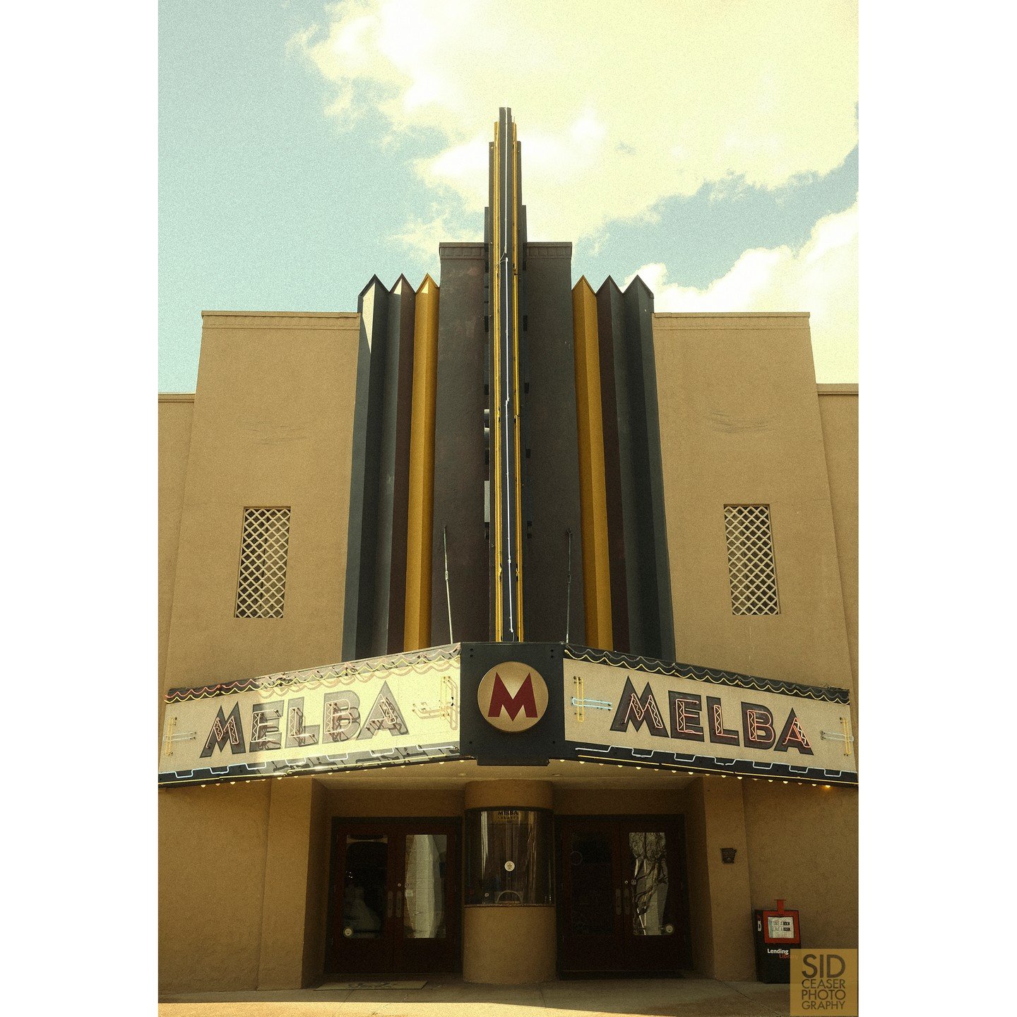 The Melba Theater in Batesville AK is in their old downtown. This theater is still active, and they show older films instead of new stuff. The week we were there they were showing &quot;E.T. - The Extra Terrestrial&quot;. It's a beautiful building wi