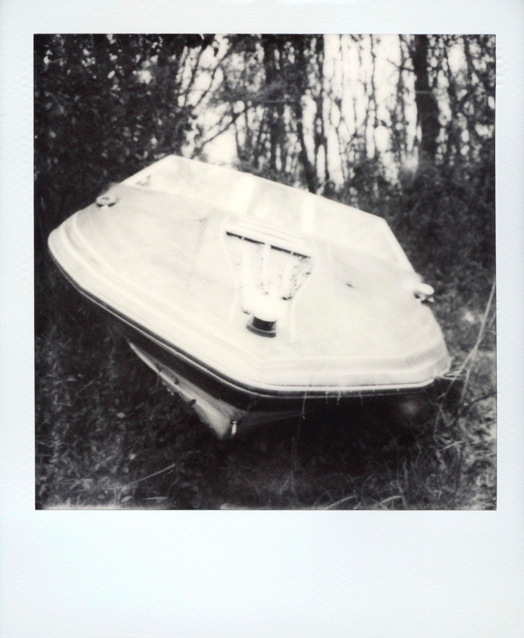 Abandoned speed boat at the edge of the property that our buddy Jason lives at. This was a previous homeowners boat. 

&bull;&bull;&bull;&bull;&bull;&bull;&bull;&bull;&bull;&bull;

The first two weeks of April saw Sara and I in the car doing a road t