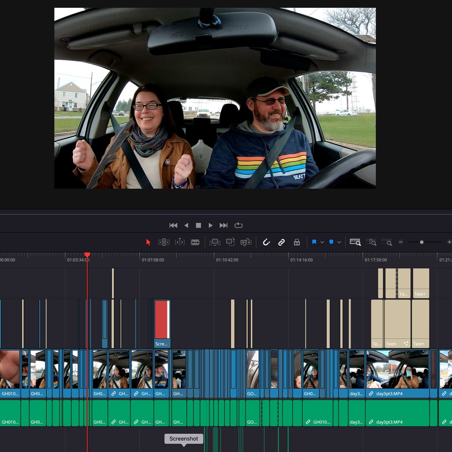 We documented a bunch of our trip and I've been editing for days and I'm only on day 3 of our 12 day trip. It's my first time using Davinci Resolve and I'm getting the hang of it. As a goober that has only used iMovie up till now, this has a lot more