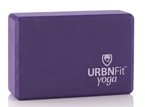 picture of a purple yoga block