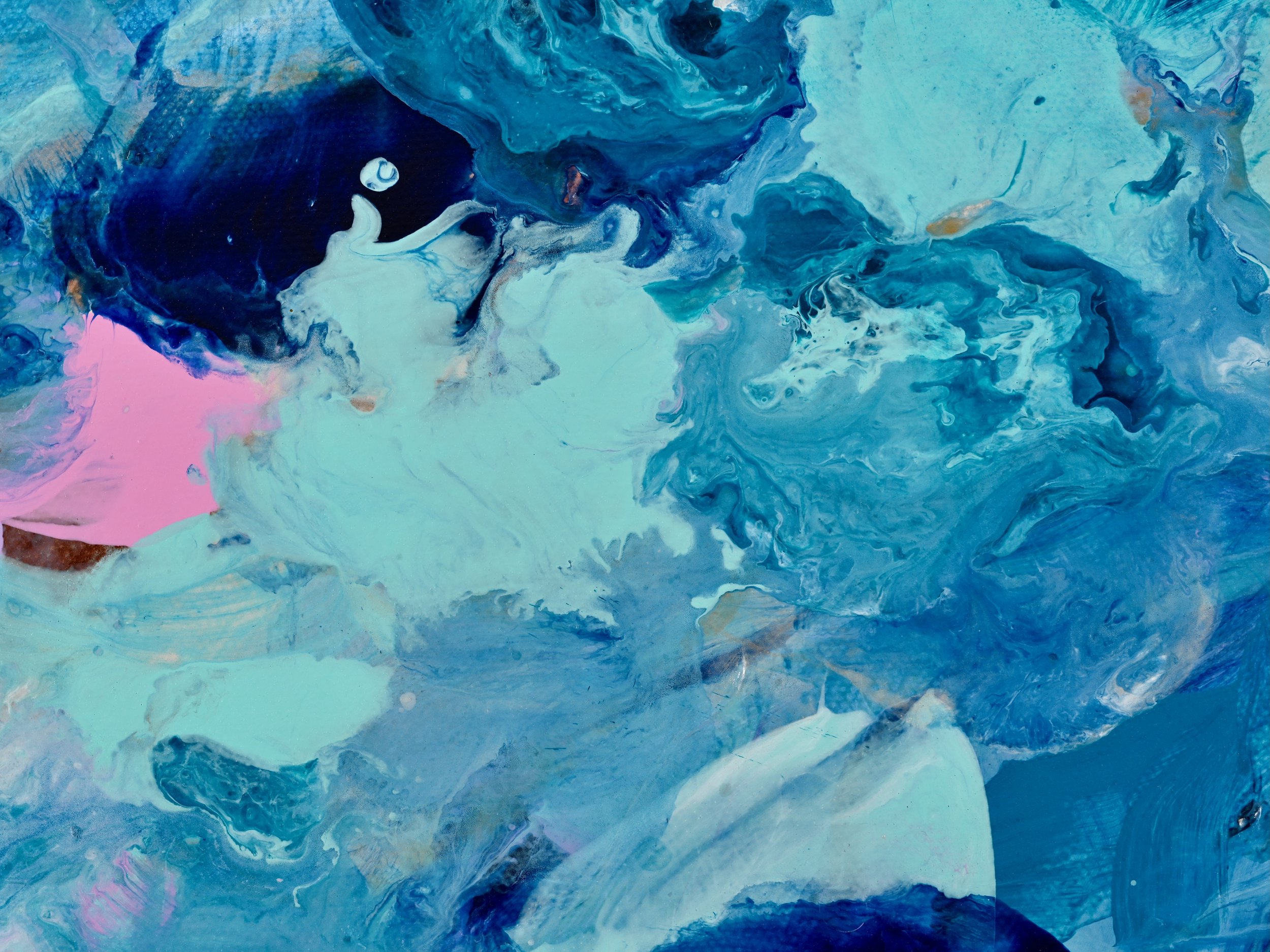 abstract acrylic painting of Fill the Universe Collection by Brooke Harris, of Lexington, KY