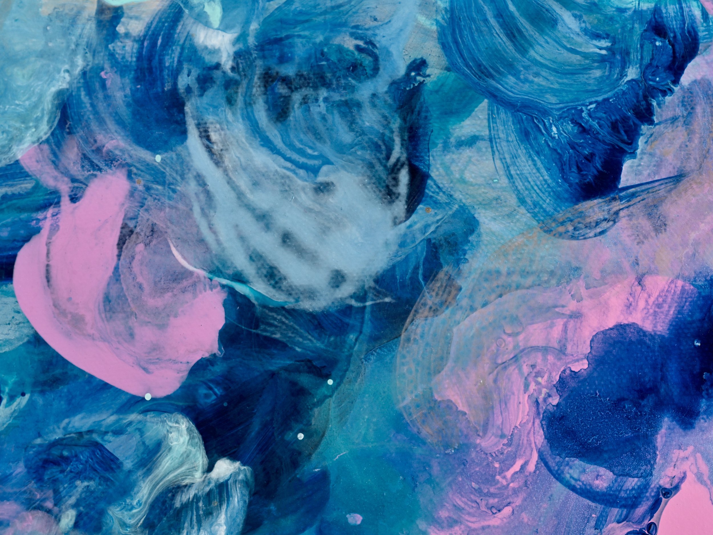 abstract acrylic painting of Fill the Universe Collection by Brooke Harris, of Lexington, KY
