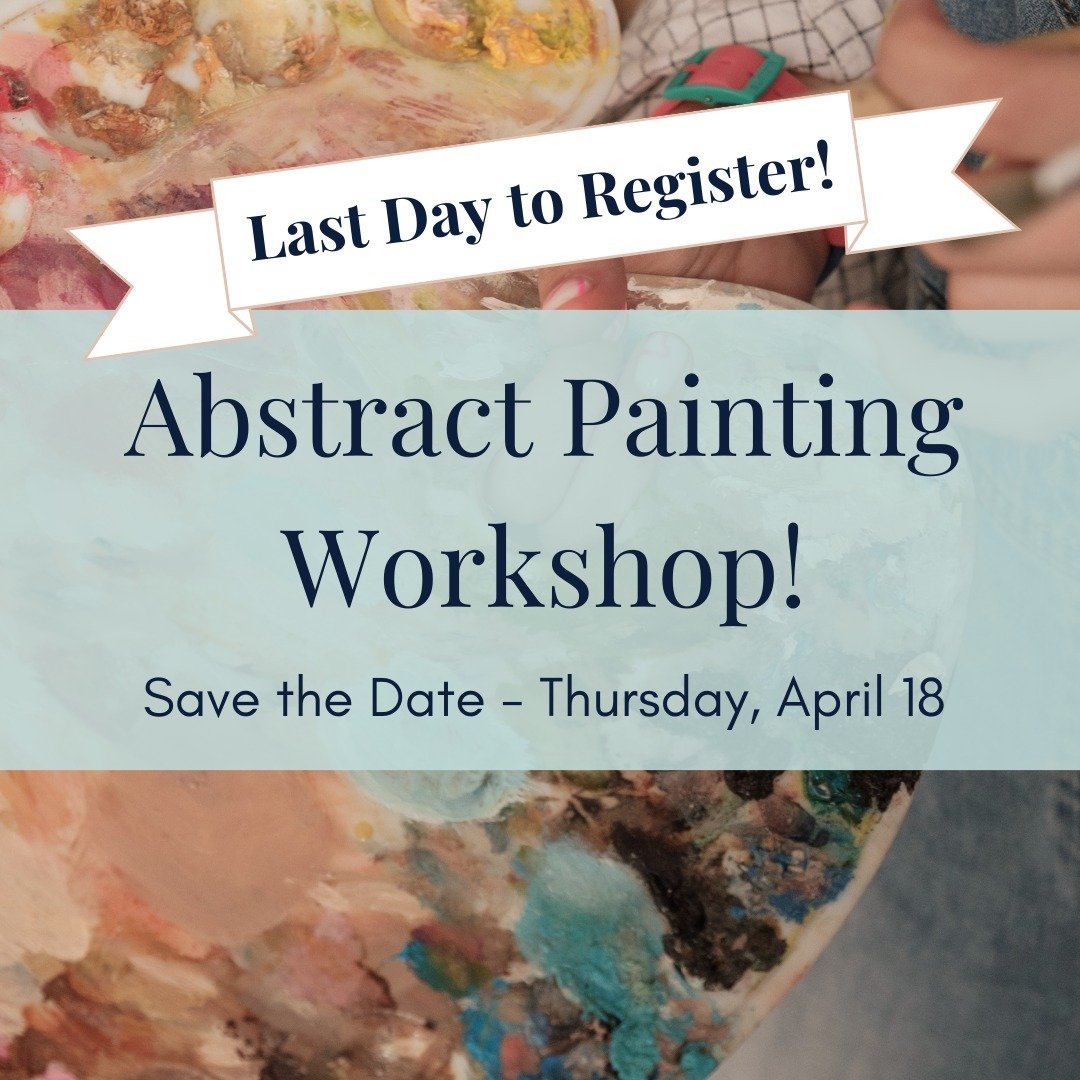 LAST CHANCE TO SIGN UP! I can&rsquo;t wait to see you tomorrow at Art Space Versailles for my abstract acrylic painting workshop. I love helping people learn new things and create a piece they love. Link to register in bio. ⁠
⁠
#lexingtonky #versaill