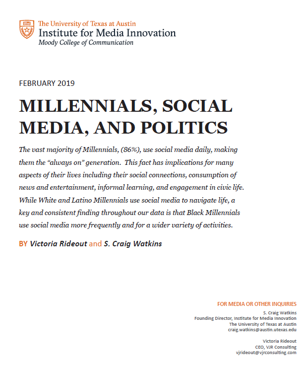 Millennials, Social Media, and Politics