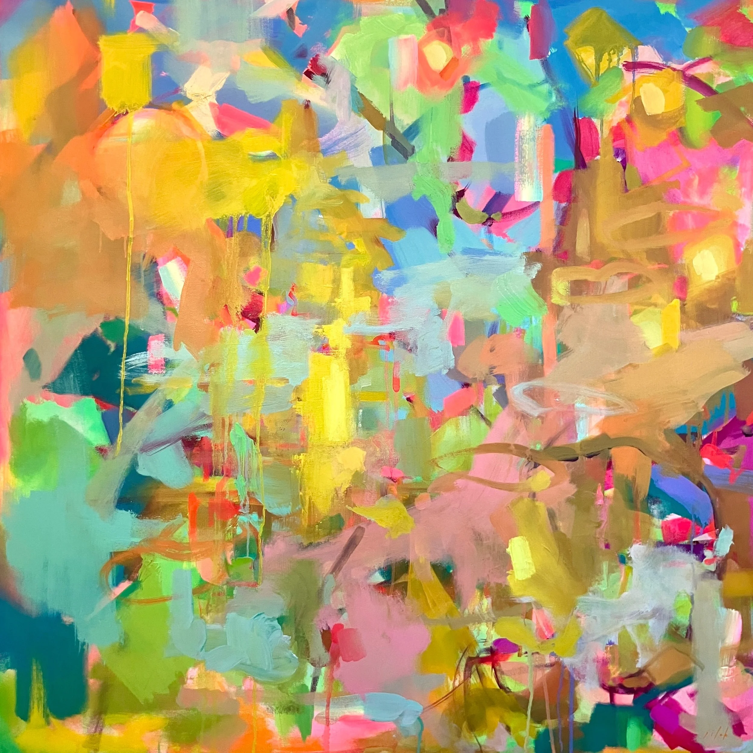 CLUTCHING DAPPLED GOLDEN LIGHT FROM ANVIL LAKE CIRCA 1989