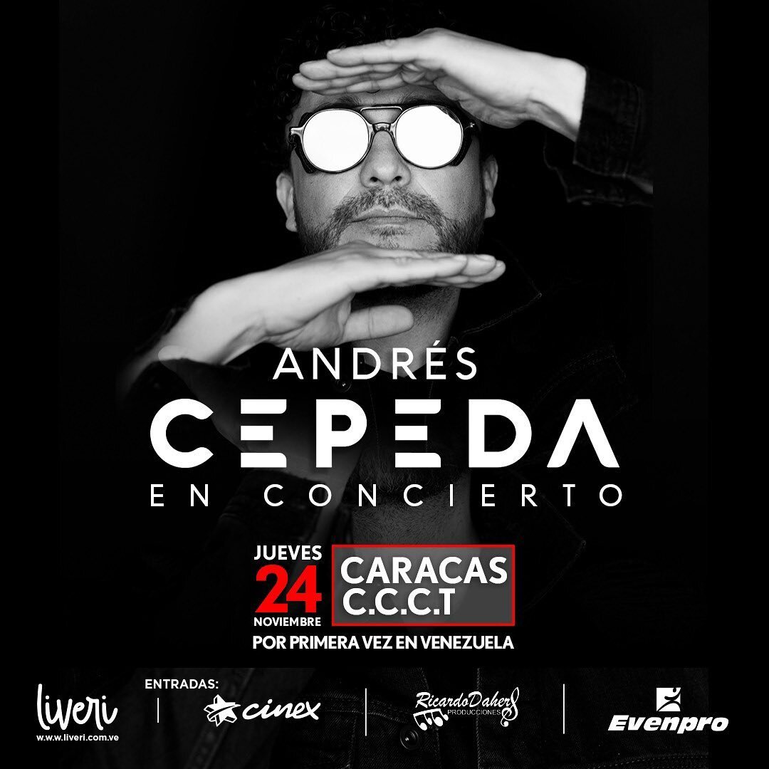 &iexcl;#Venezuela, estamos muy emocionados de compartir con ustedes que estaremos este 24 de noviembre en #Caracas! 
Entradas disponibles en @liveri.ve