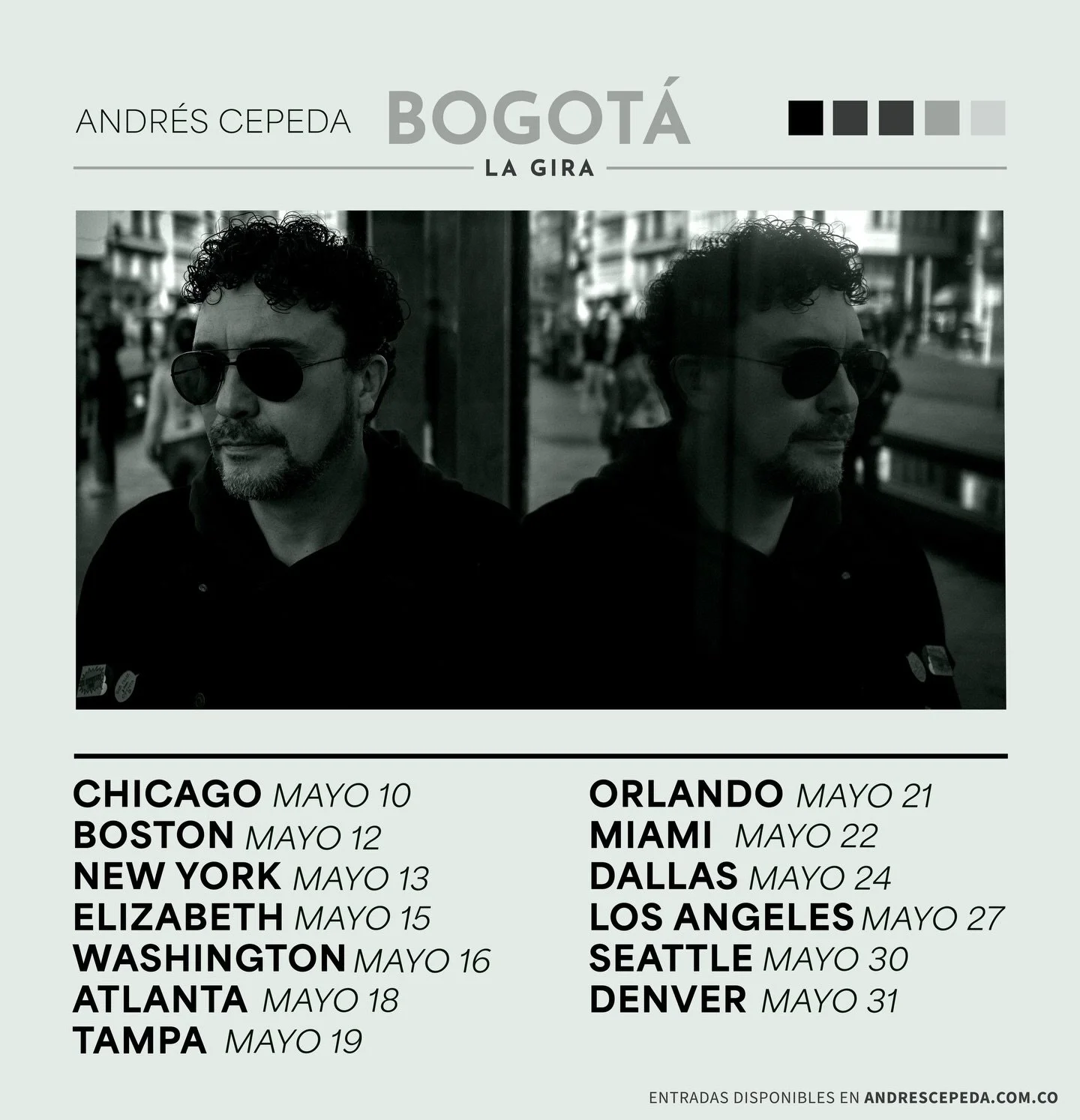 Qu&eacute; felicidad seguir llevando #Bogot&aacute;LaGira por el mundo, a nuestras fechas del tour de USA se suman: 
5/24 Dallas
5/27 Glendale (LA) 
5/30 Seattle
5/31 Denver

Las entradas para esta y todas las fechas de nuestras giras est&aacute;n di