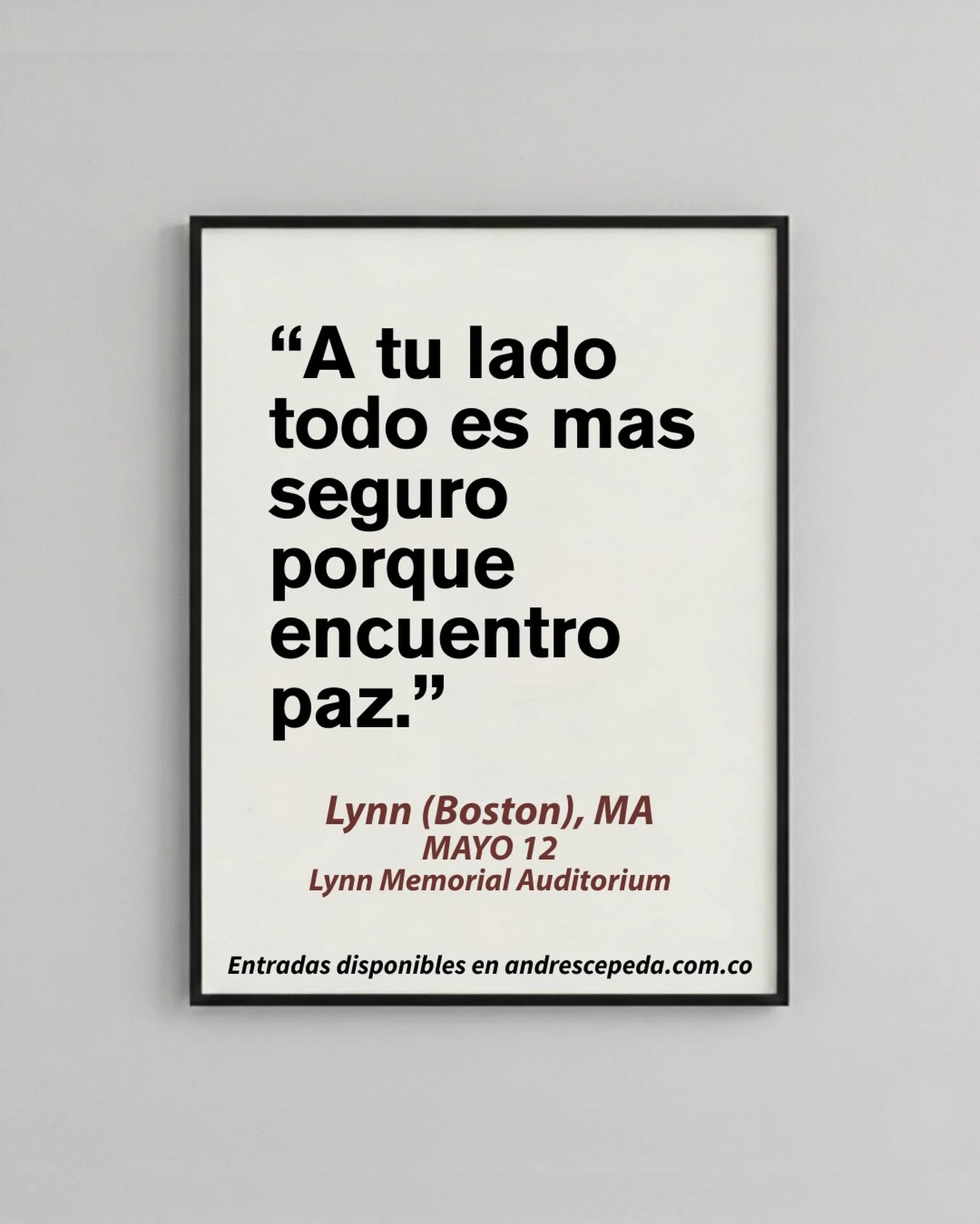 Le pido al cielo, que te proteja. 🎵 
#Bogot&aacute;LaGira
&iquest;Nos vemos para cantar?
Entradas en andrescepeda.com.co