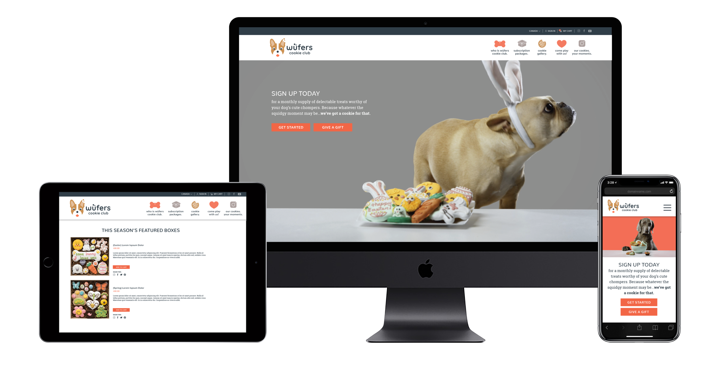 Responsive E-commerce Website